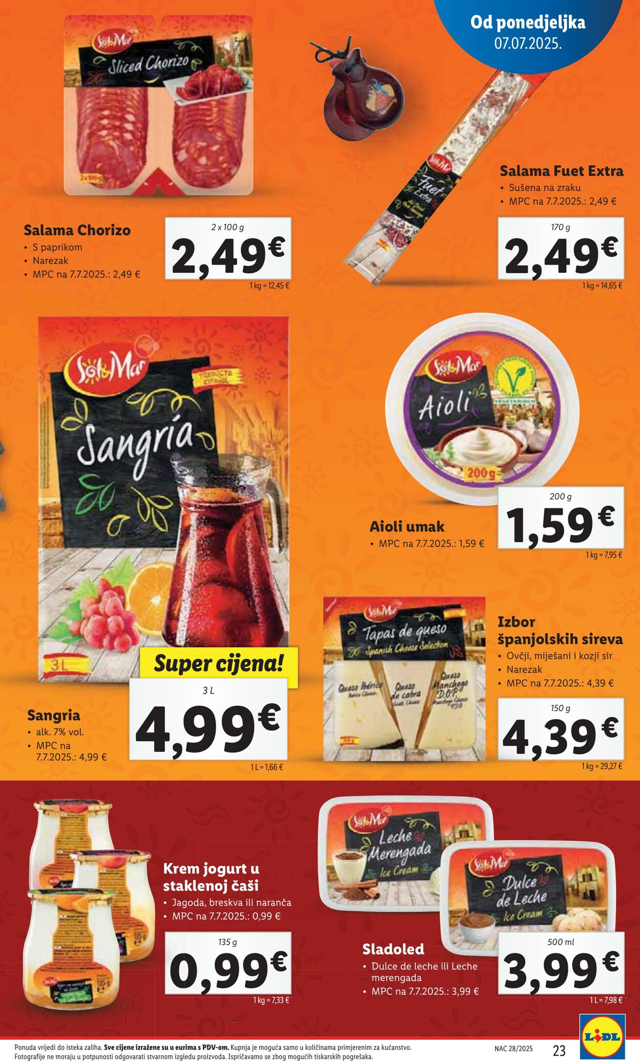 Katalog Lidl 09.07.2025 - 23.07.2025
