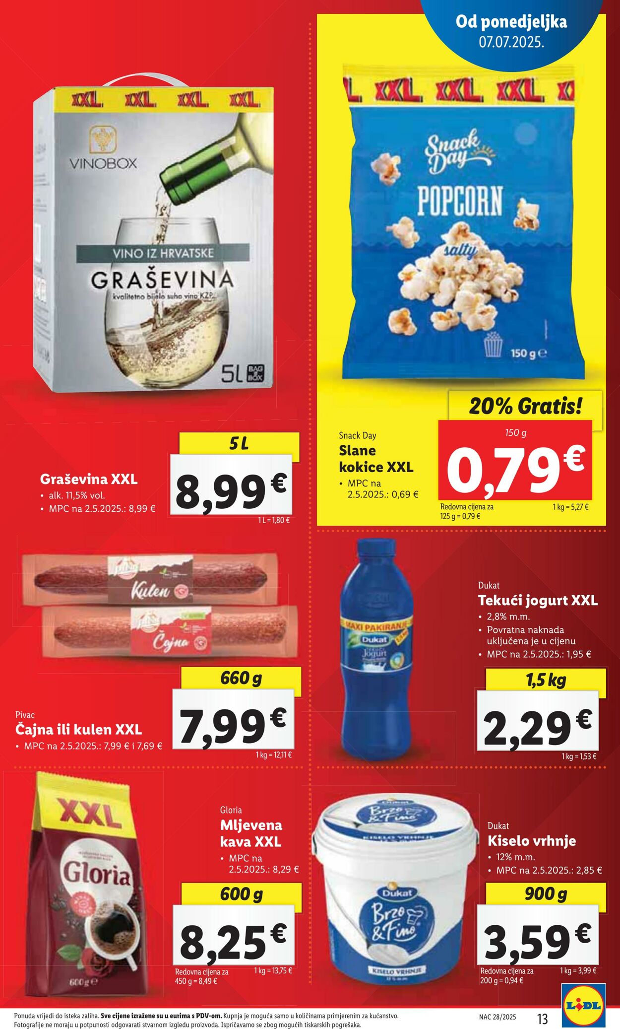 Katalog Lidl 09.07.2025 - 23.07.2025