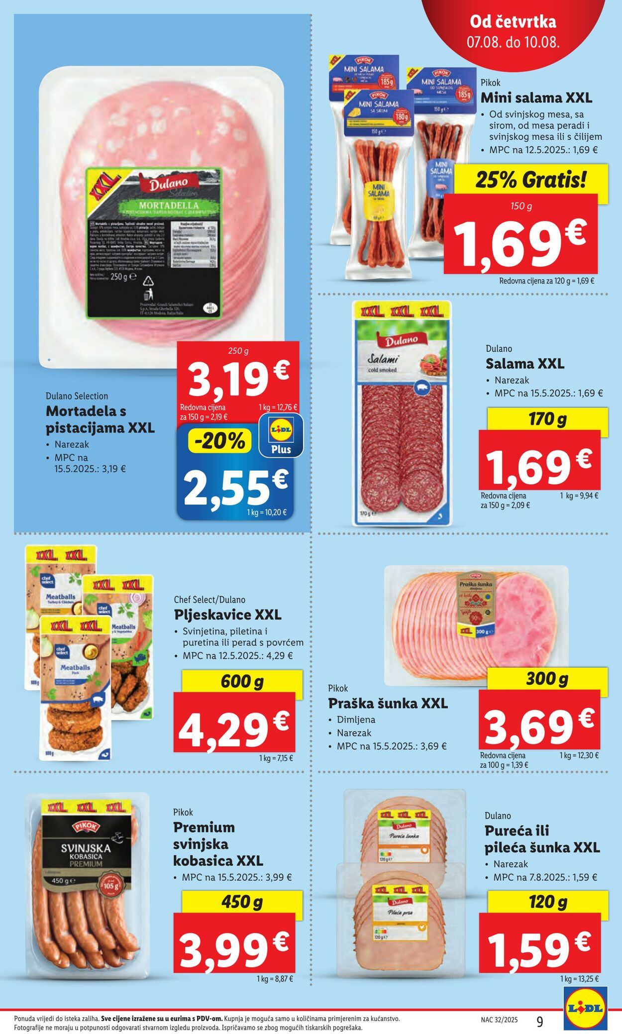 Katalog Lidl 11.08.2025 - 25.08.2025