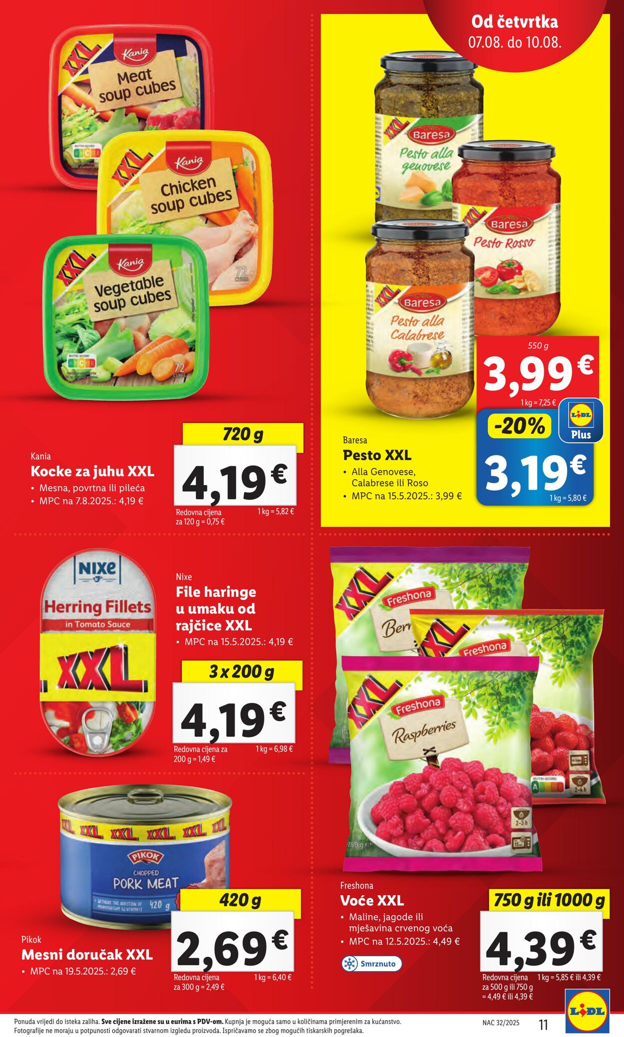 Katalog Lidl 11.08.2025 - 25.08.2025