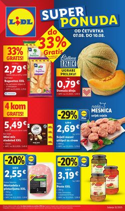 Katalog Lidl 11.08.2025 - 25.08.2025