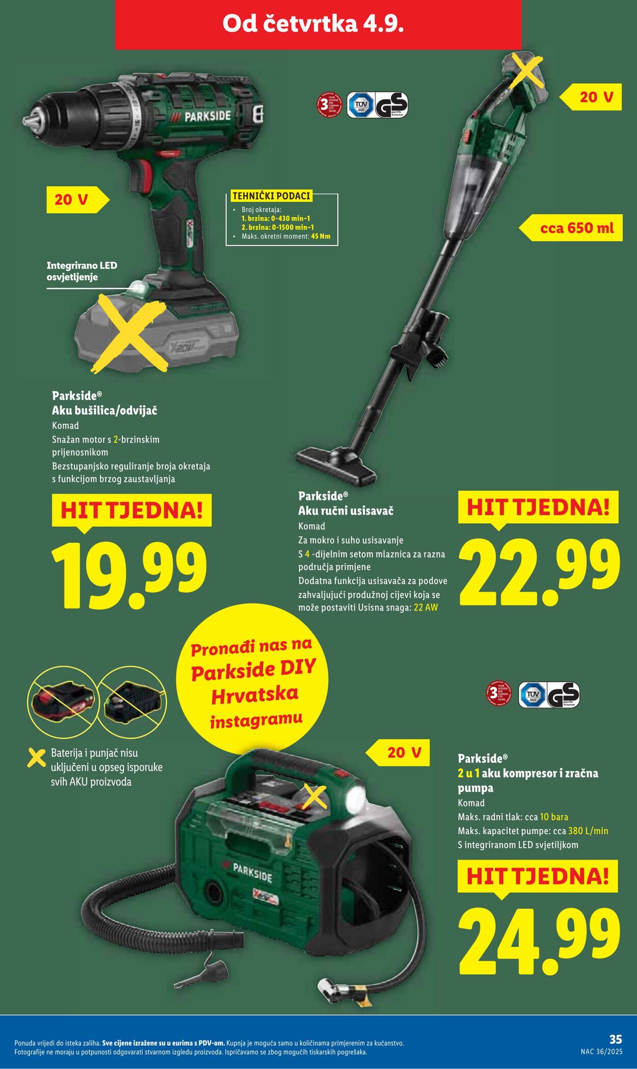 Katalog Lidl 01.09.2025 - 15.09.2025
