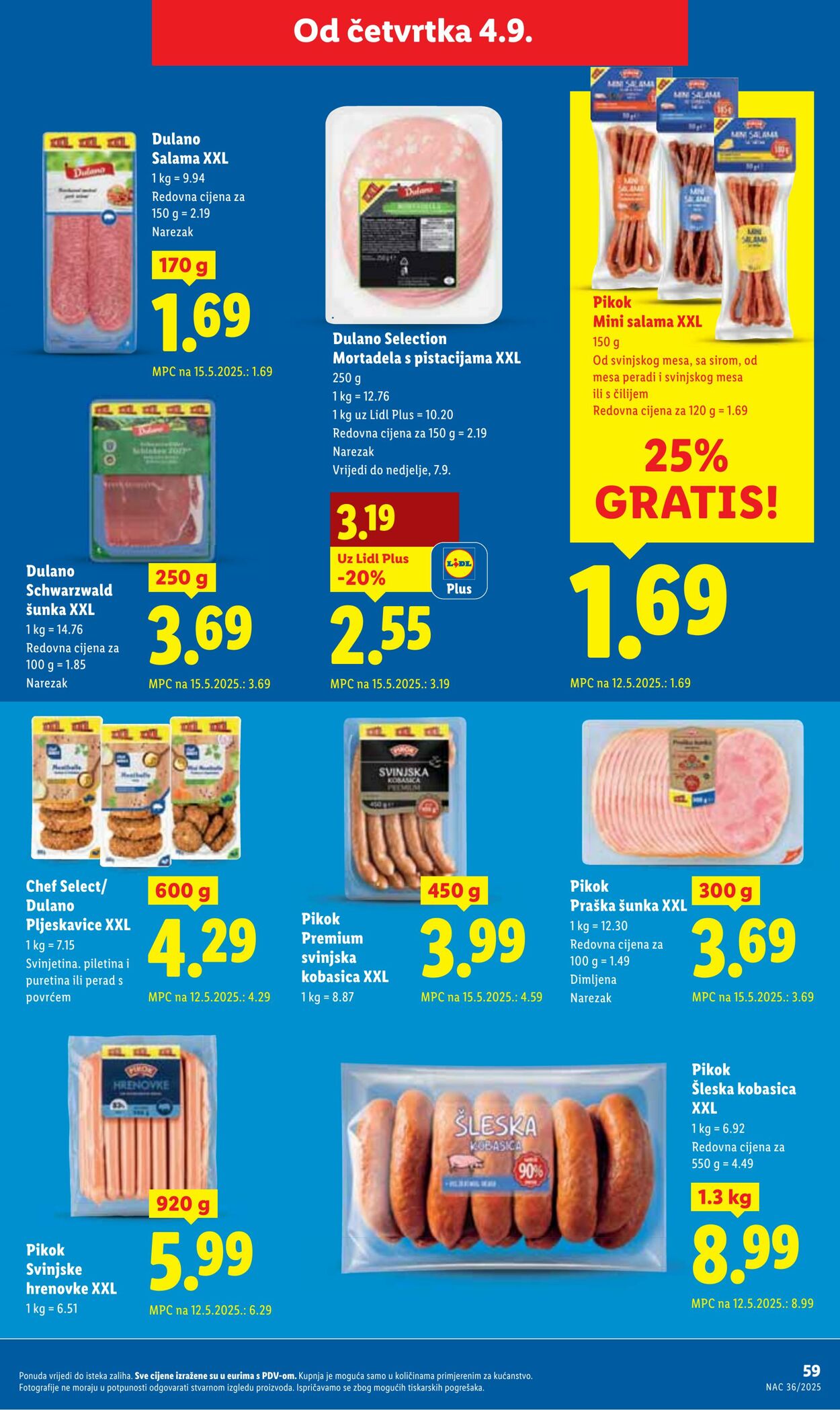 Katalog Lidl 01.09.2025 - 15.09.2025