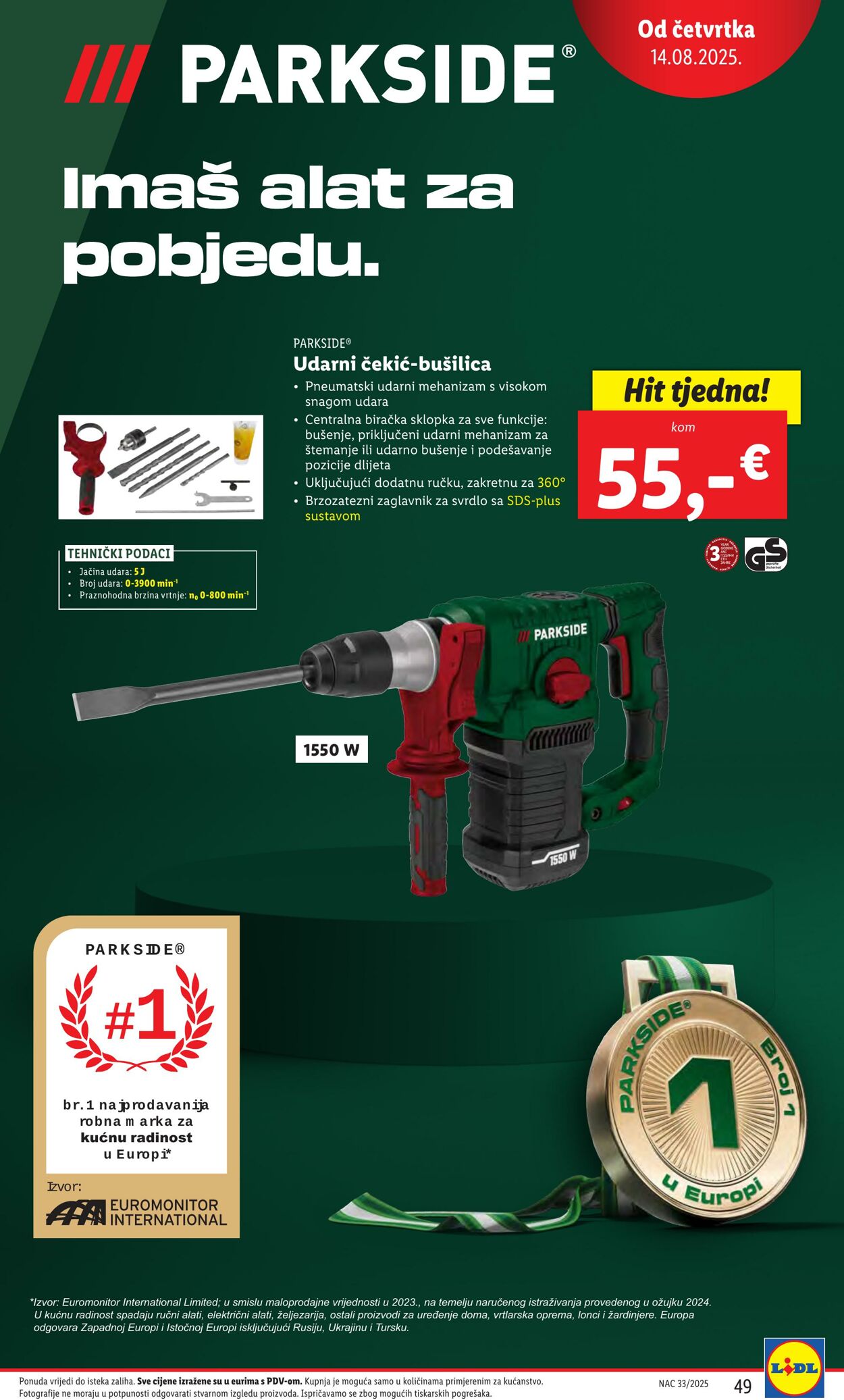 Katalog Lidl 12.08.2025 - 26.08.2025