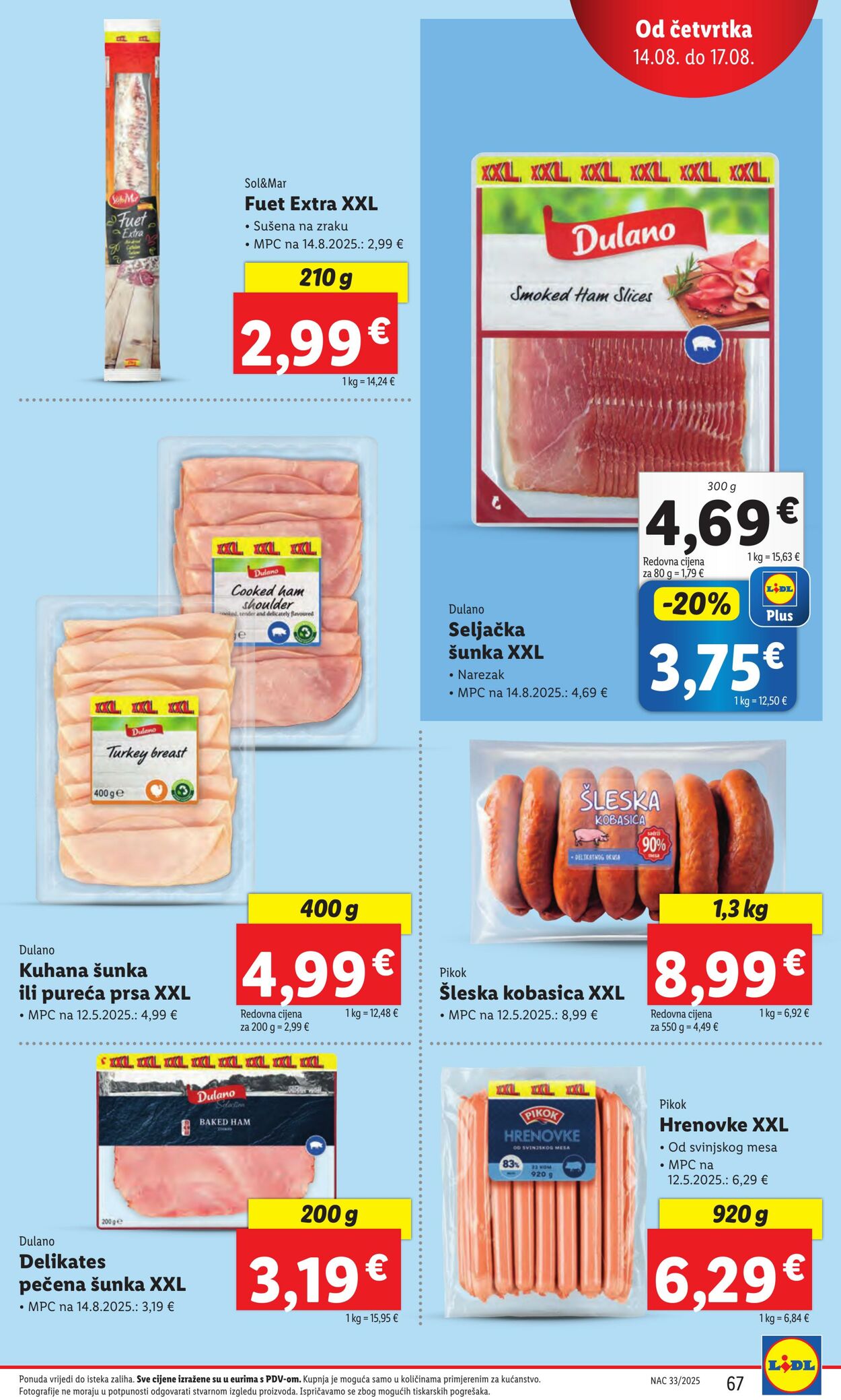 Katalog Lidl 12.08.2025 - 26.08.2025