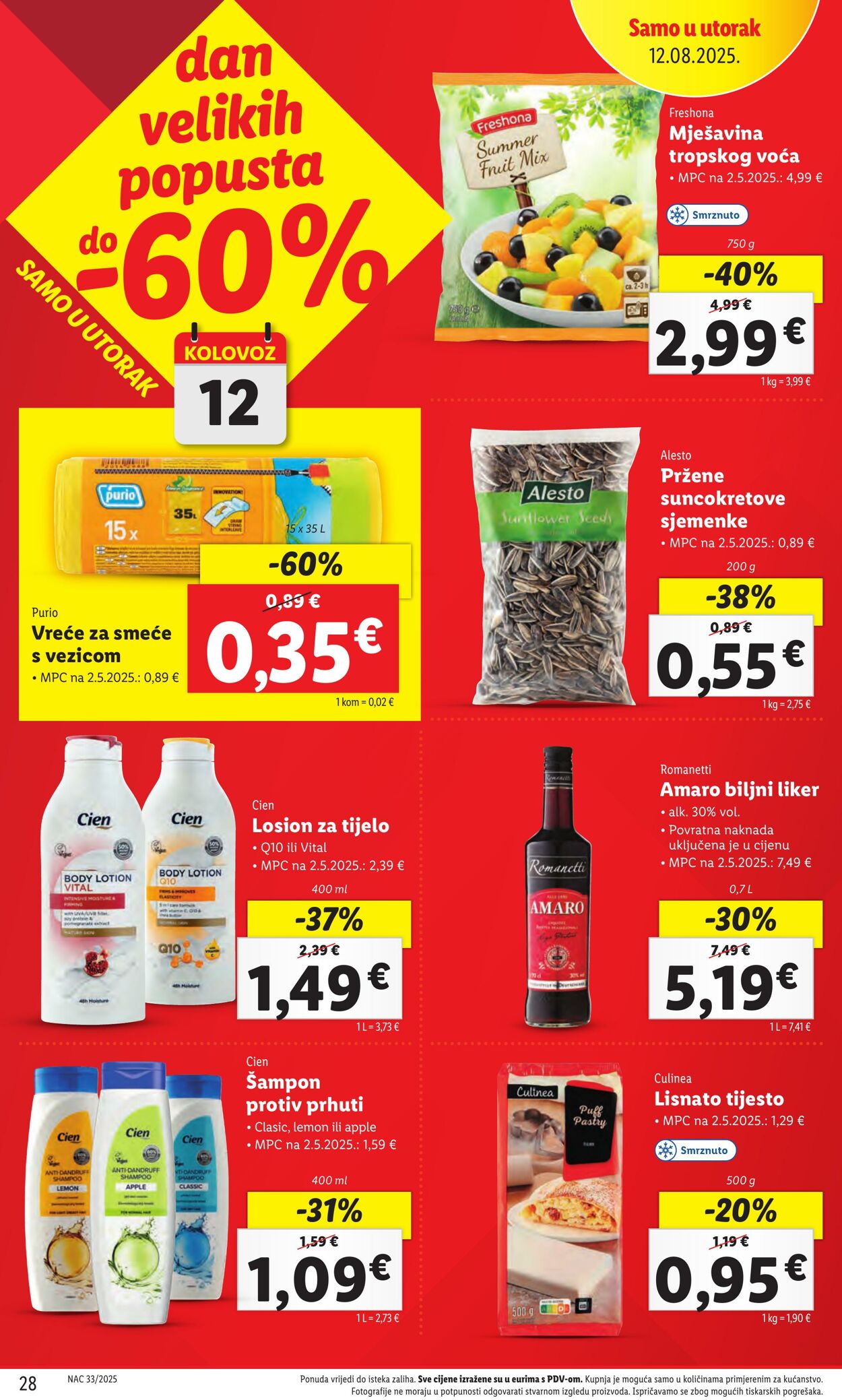 Katalog Lidl 12.08.2025 - 26.08.2025