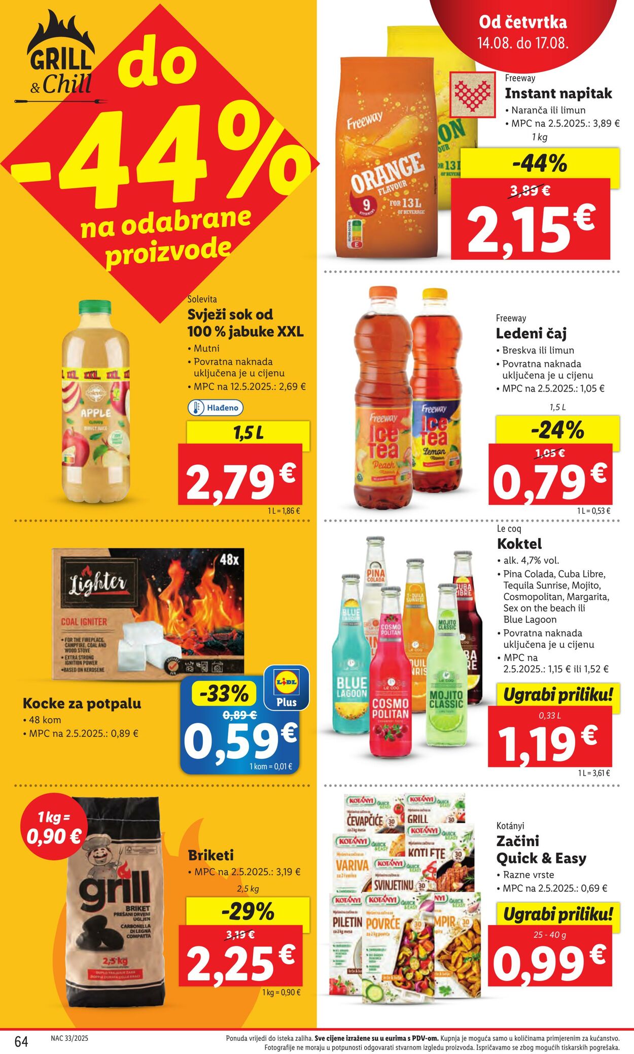 Katalog Lidl 07.08.2025 - 21.08.2025