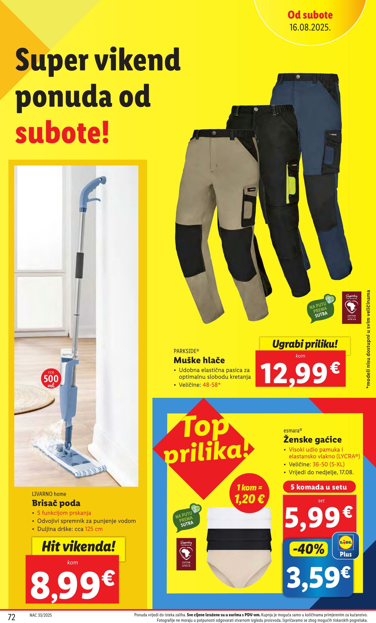 Katalog Lidl 07.08.2025 - 21.08.2025
