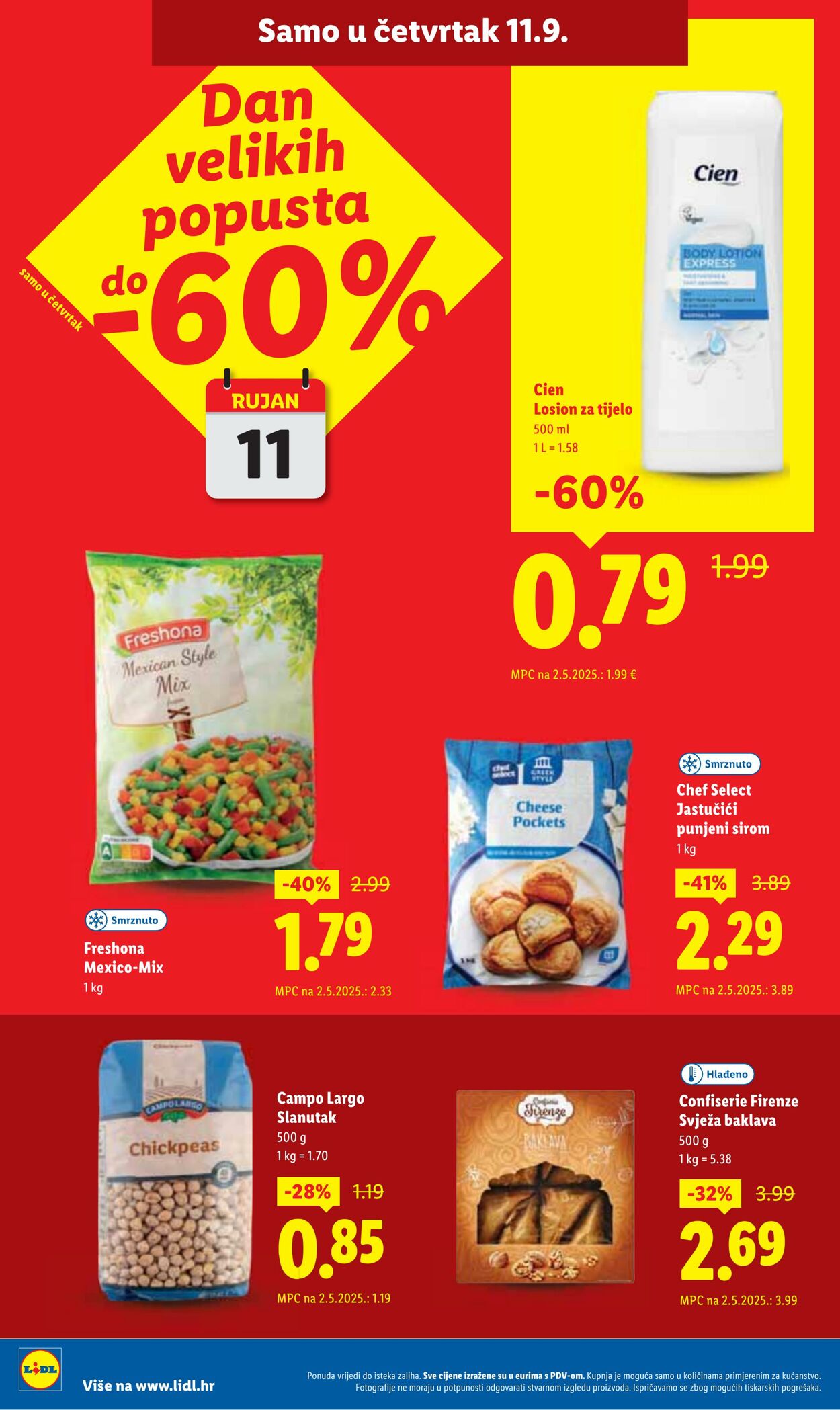 Katalog Lidl 11.09.2025 - 25.09.2025
