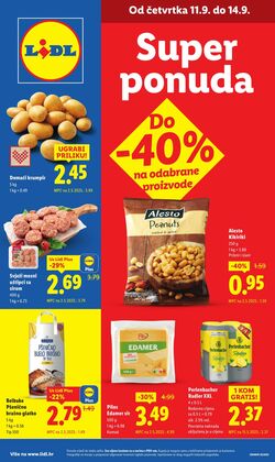 Katalog Lidl 11.09.2025 - 25.09.2025