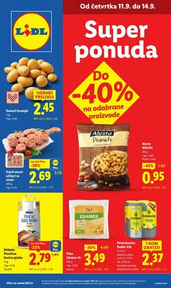Katalog Lidl 15.09.2025 - 29.09.2025