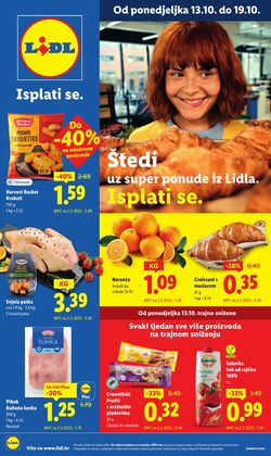 Katalog Lidl 16.10.2025 - 30.10.2025