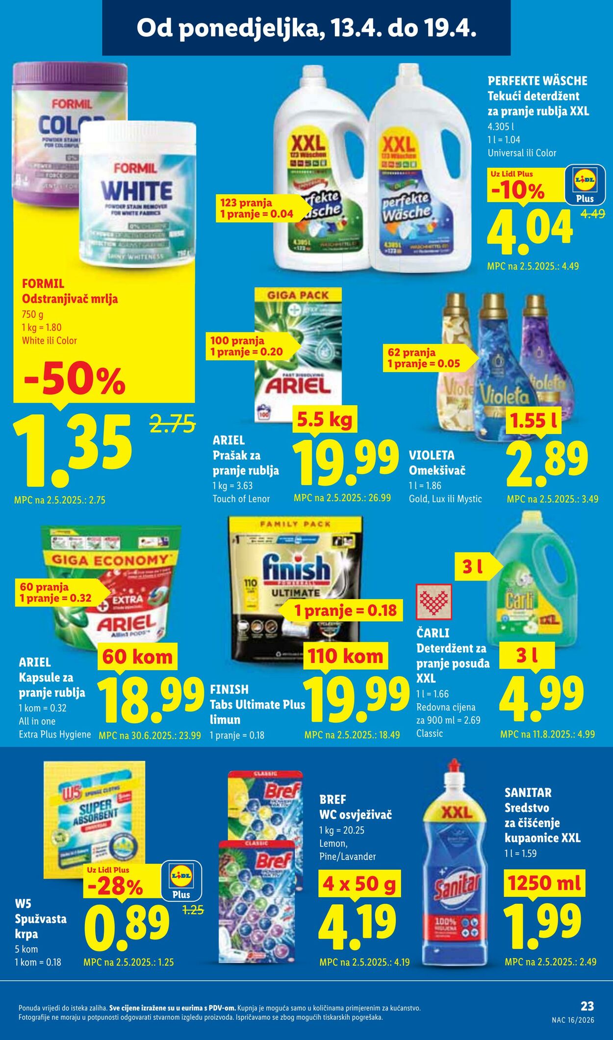 Katalog Lidl 15.04.2026 - 23.04.2026