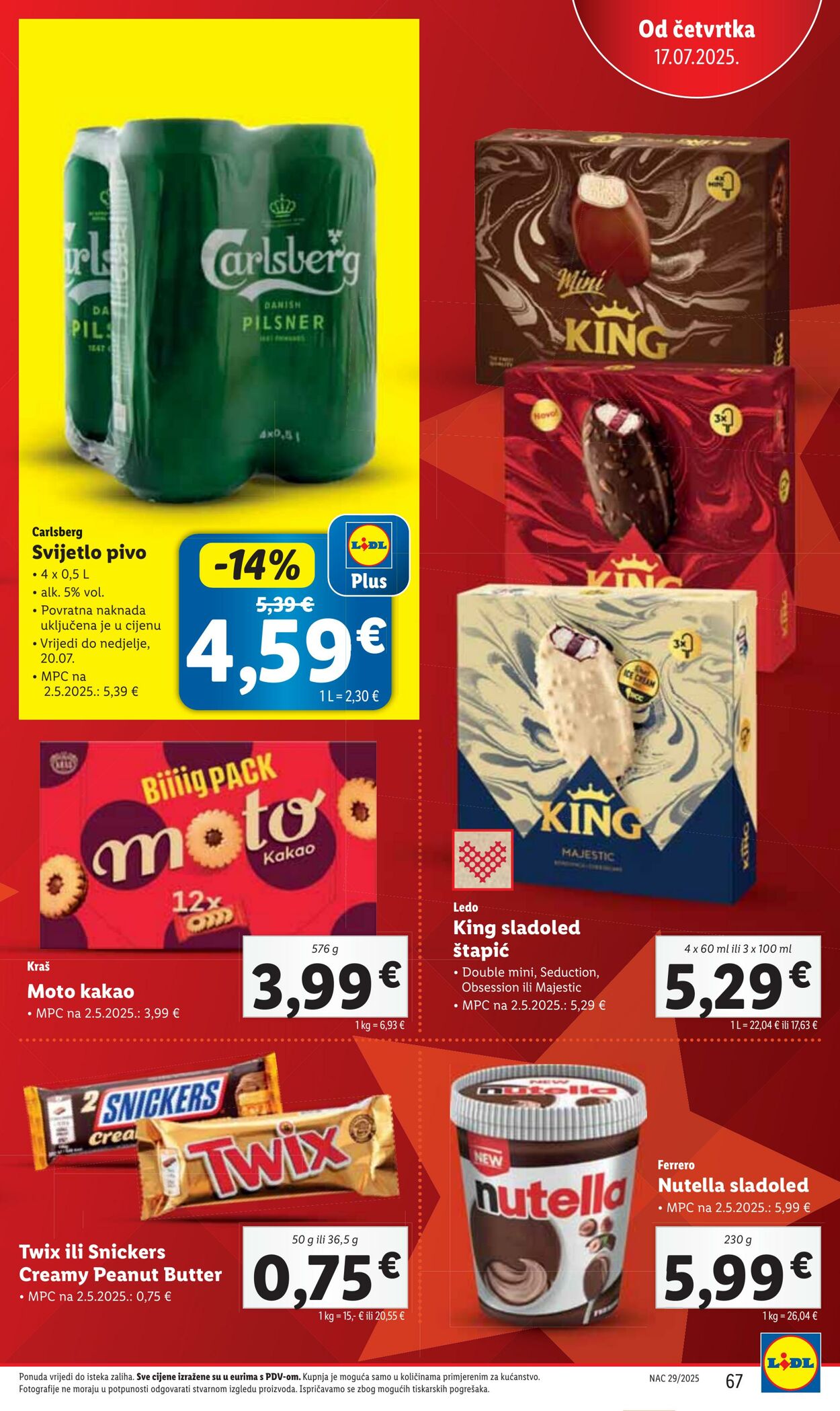 Katalog Lidl 16.07.2025 - 30.07.2025