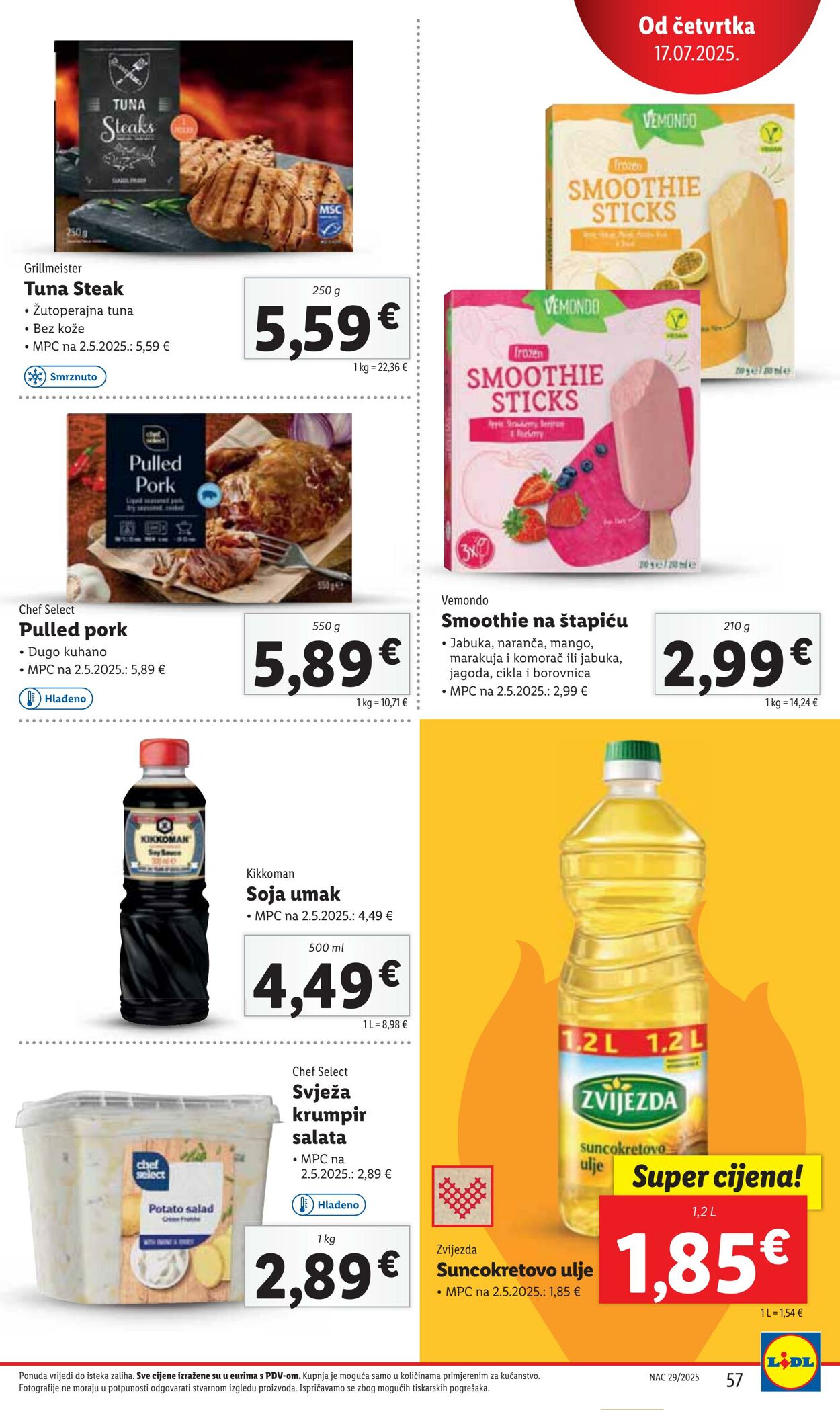 Katalog Lidl 16.07.2025 - 30.07.2025