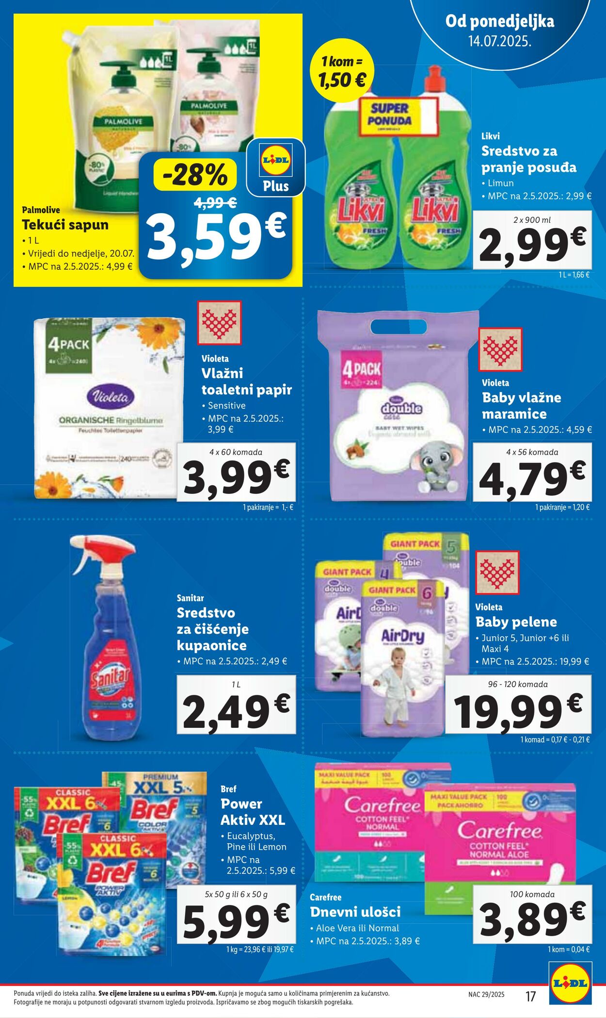 Katalog Lidl 16.07.2025 - 30.07.2025
