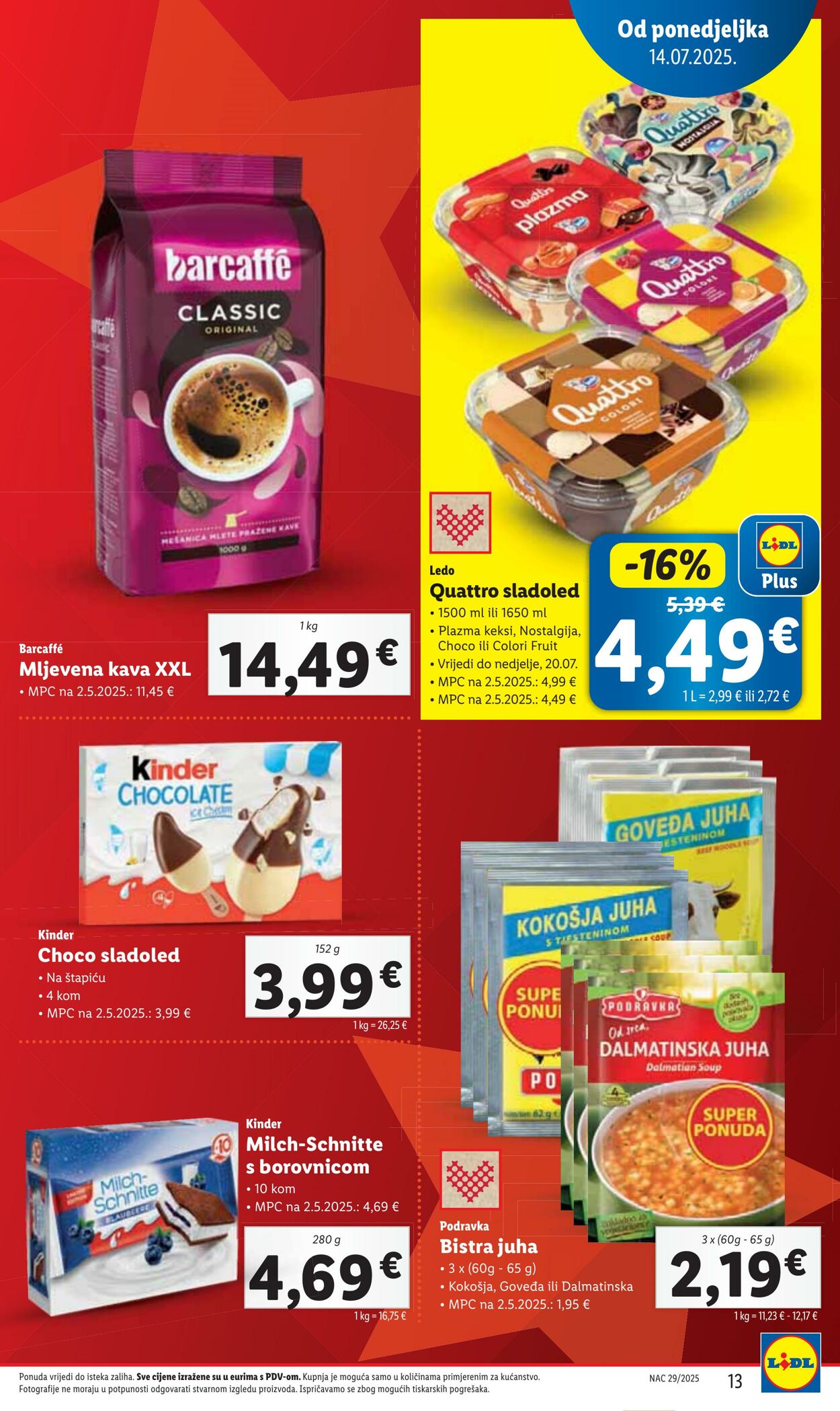 Katalog Lidl 16.07.2025 - 30.07.2025