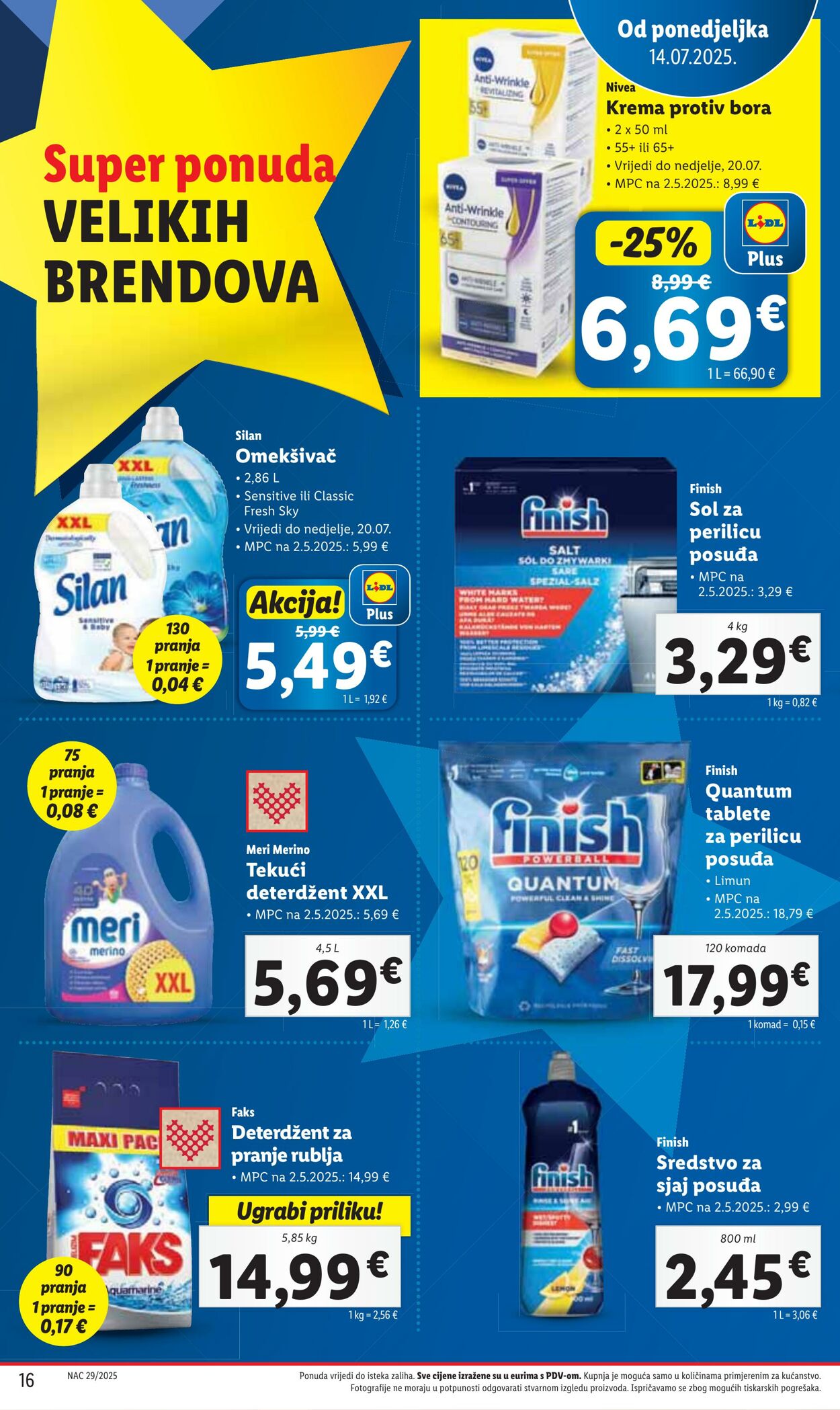 Katalog Lidl 16.07.2025 - 30.07.2025