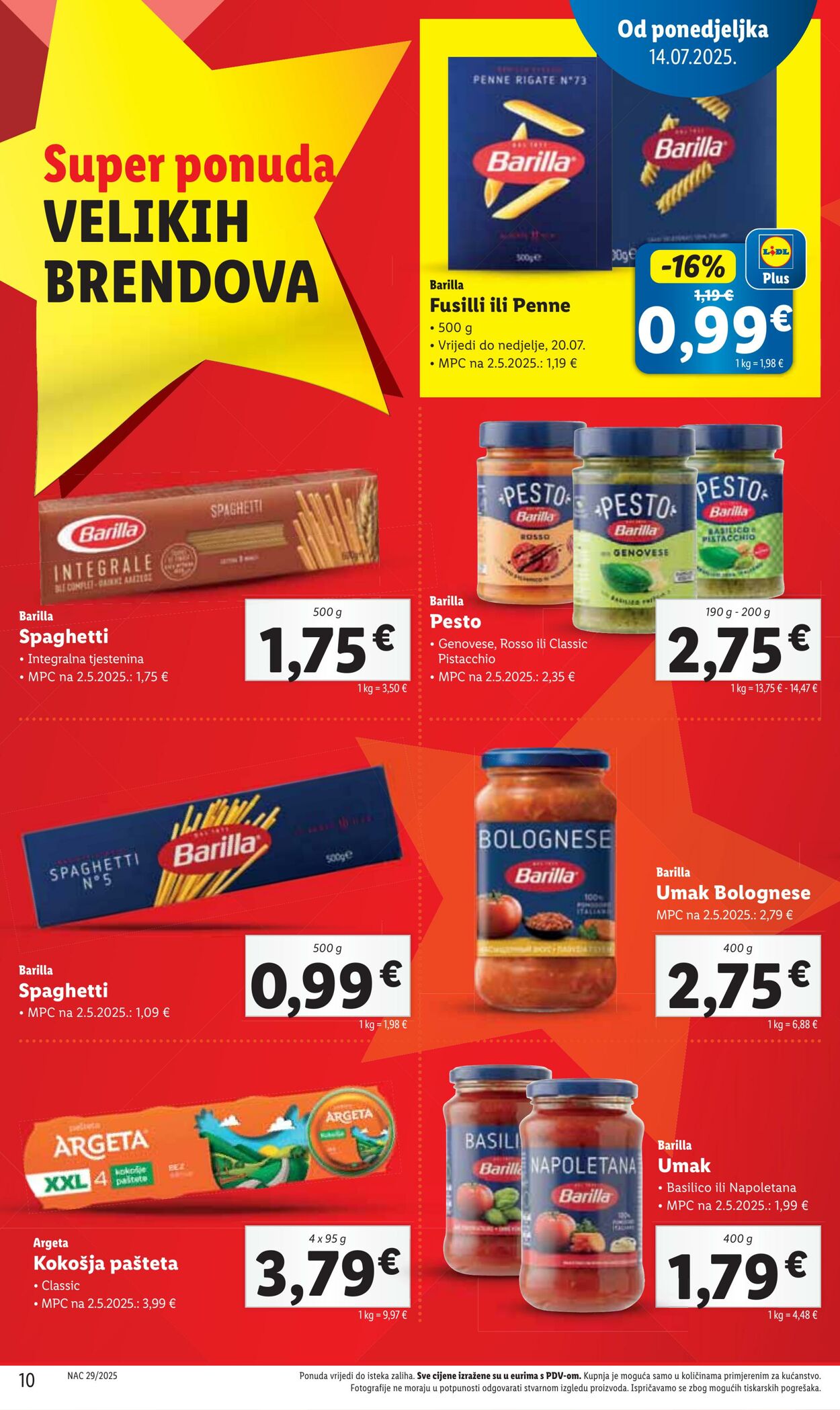 Katalog Lidl 16.07.2025 - 30.07.2025