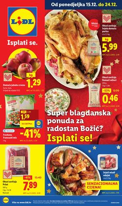 Katalog Lidl 12.12.2025 - 26.12.2025