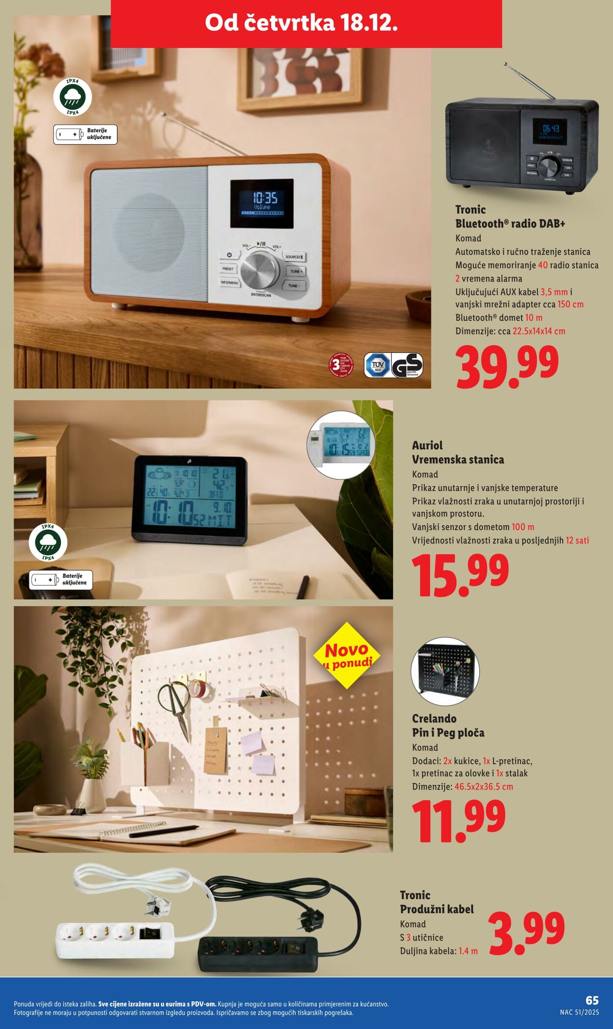 Katalog Lidl 18.12.2025 - 01.01.2026