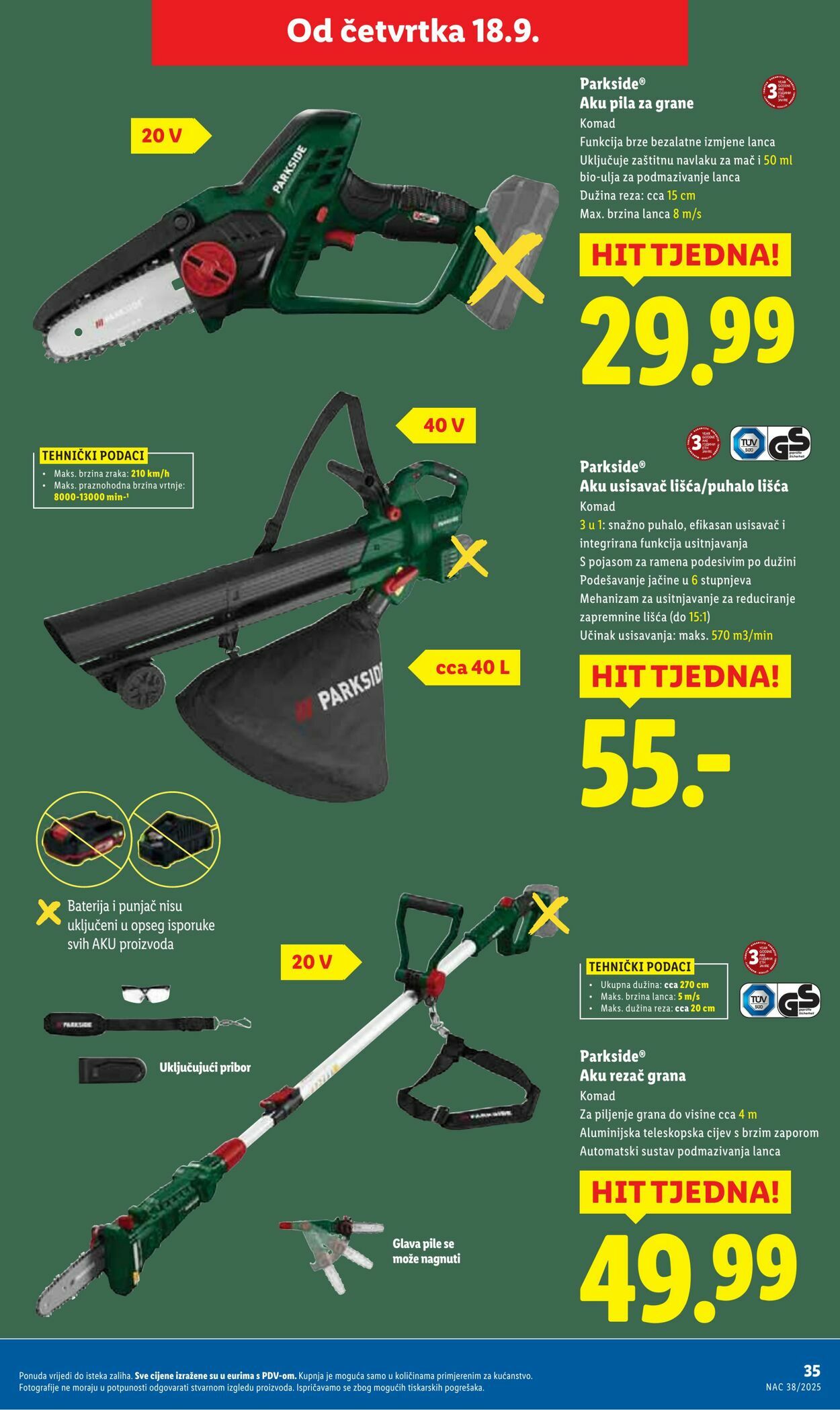 Katalog Lidl 15.09.2025 - 29.09.2025