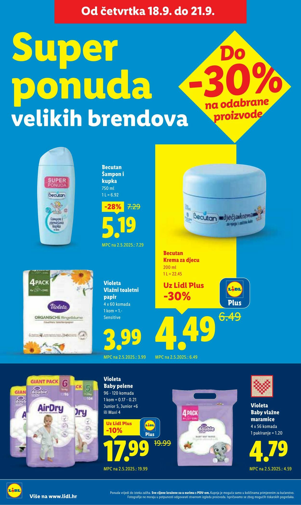 Katalog Lidl 15.09.2025 - 29.09.2025