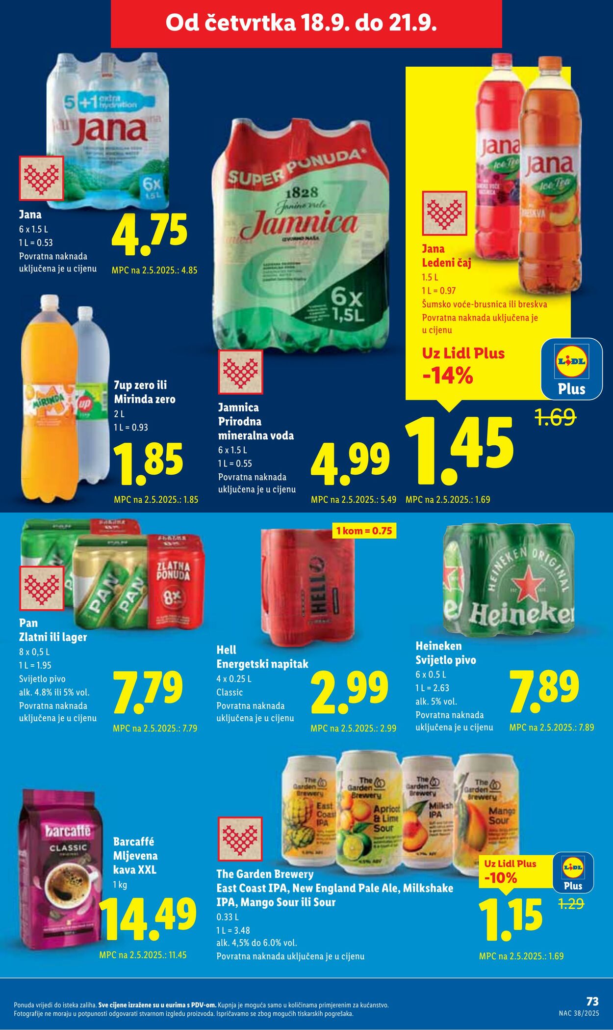 Katalog Lidl 17.09.2025 - 01.10.2025