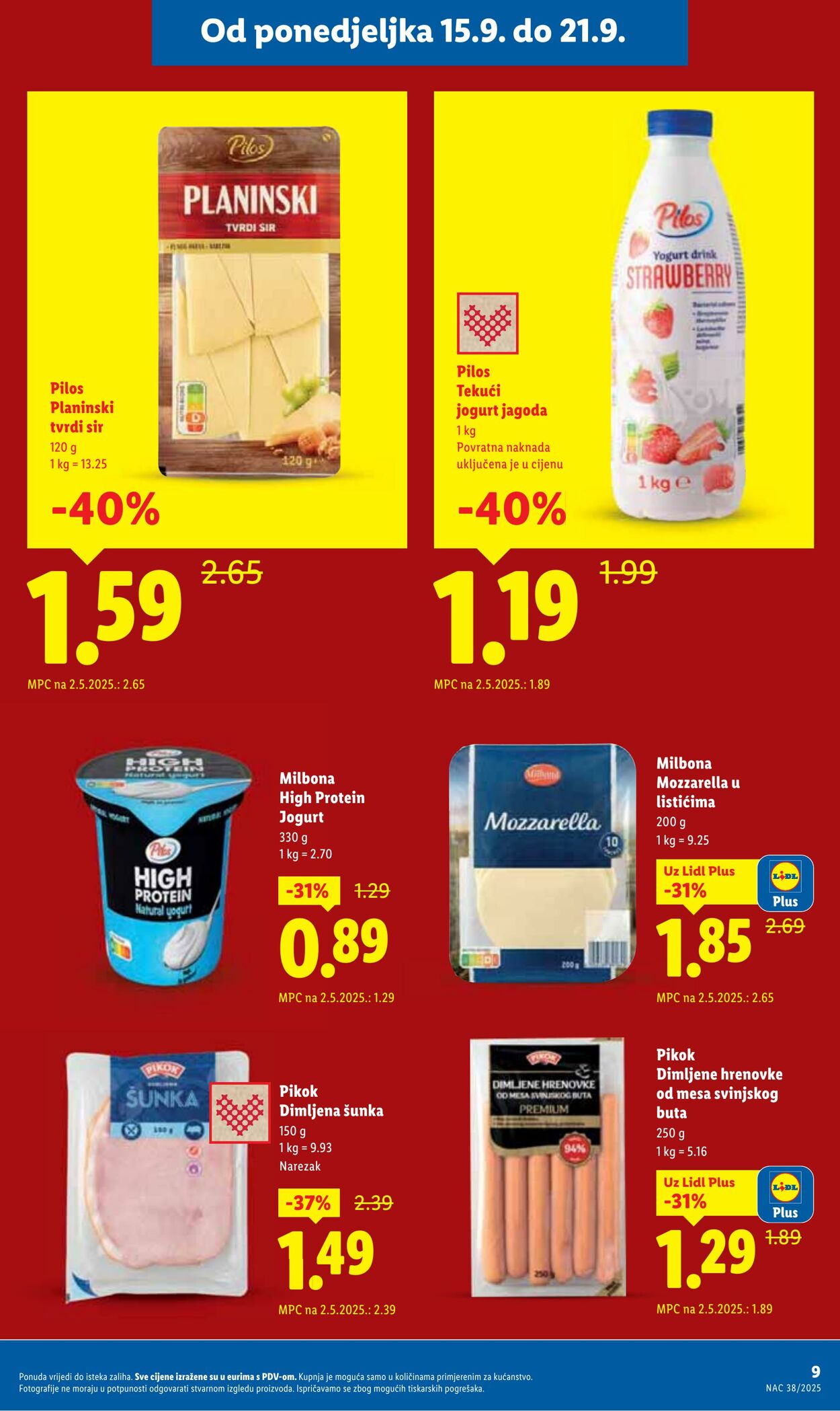 Katalog Lidl 11.09.2025 - 25.09.2025