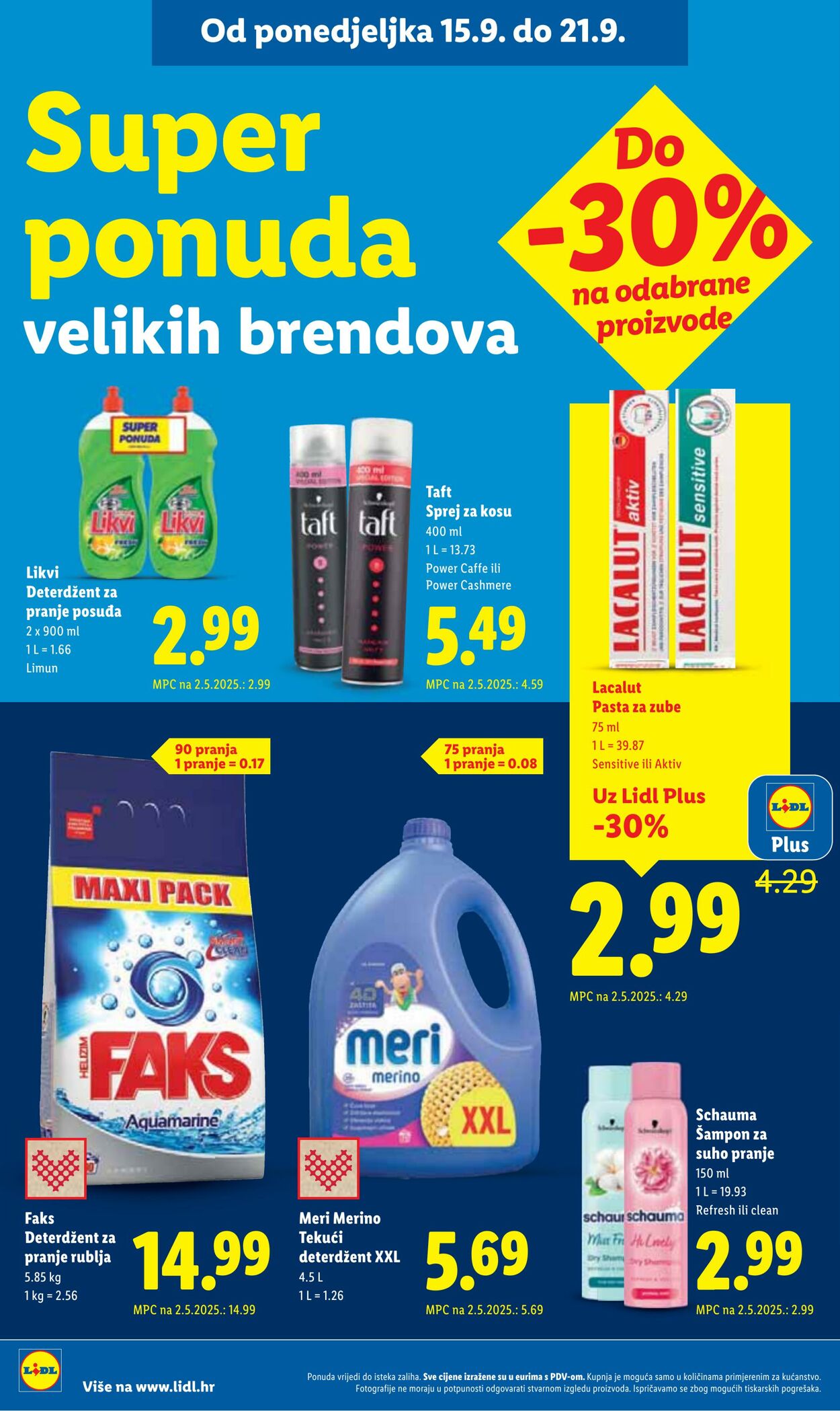 Katalog Lidl 11.09.2025 - 25.09.2025