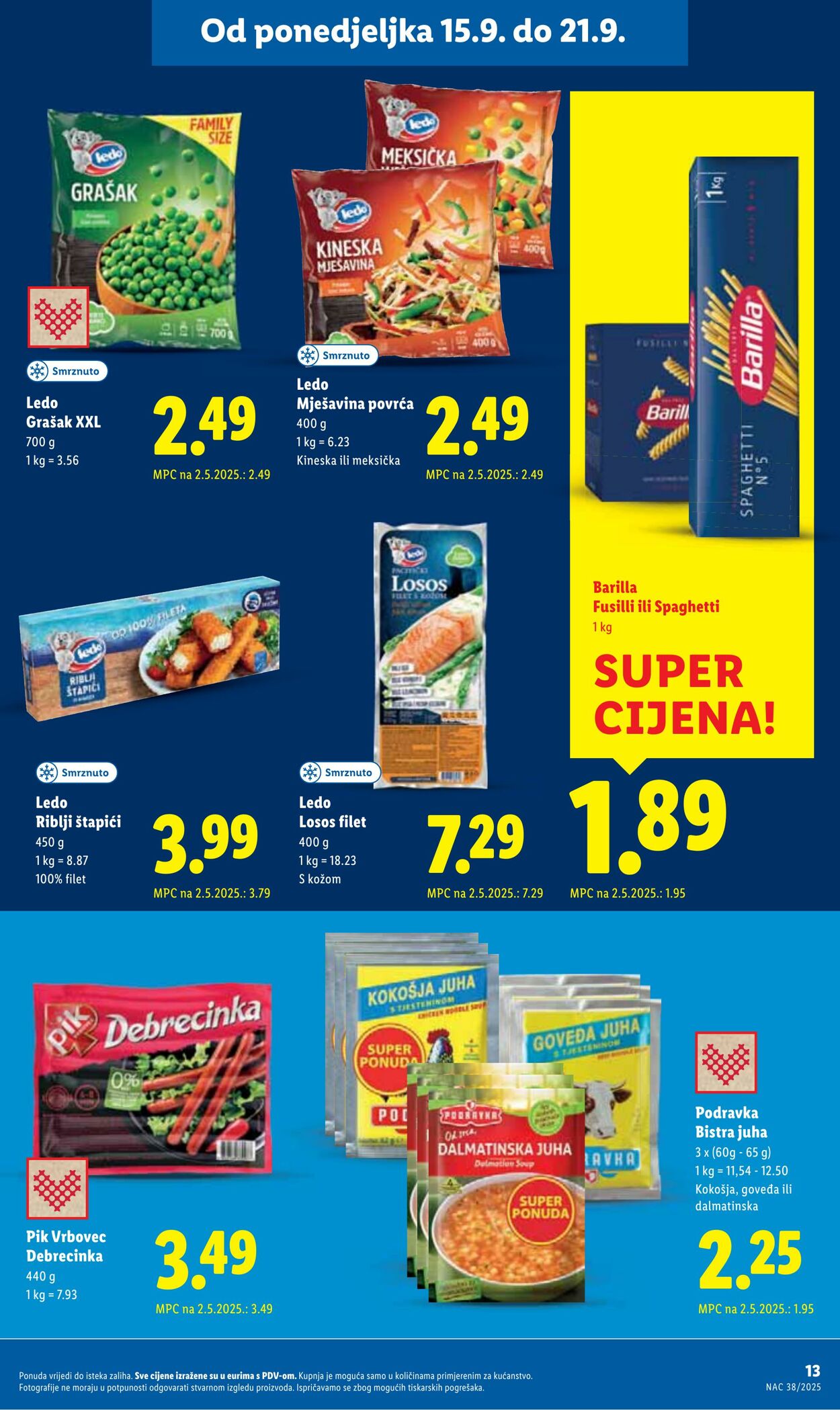 Katalog Lidl 11.09.2025 - 25.09.2025
