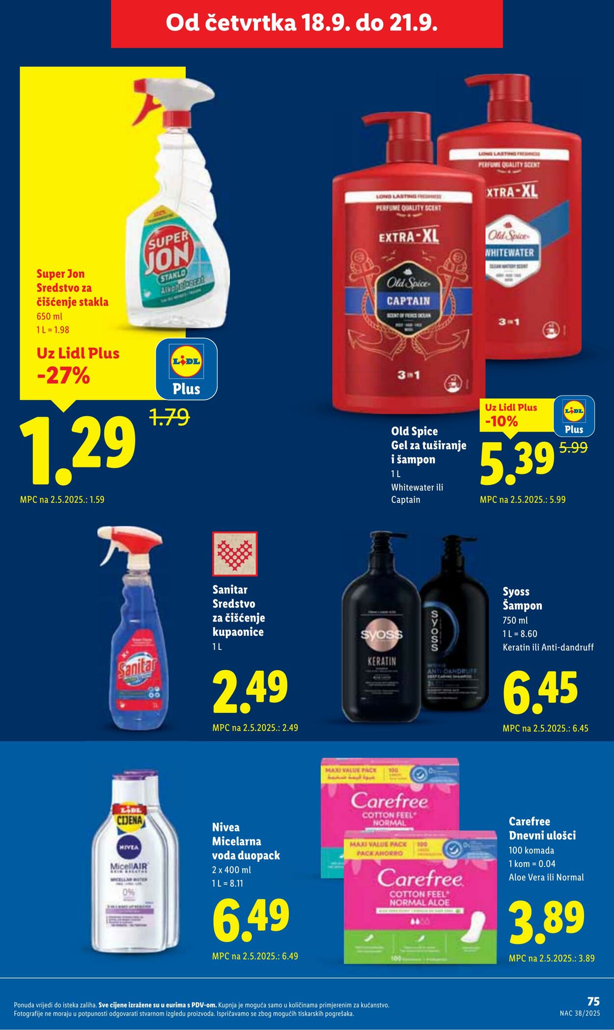 Katalog Lidl 12.09.2025 - 26.09.2025
