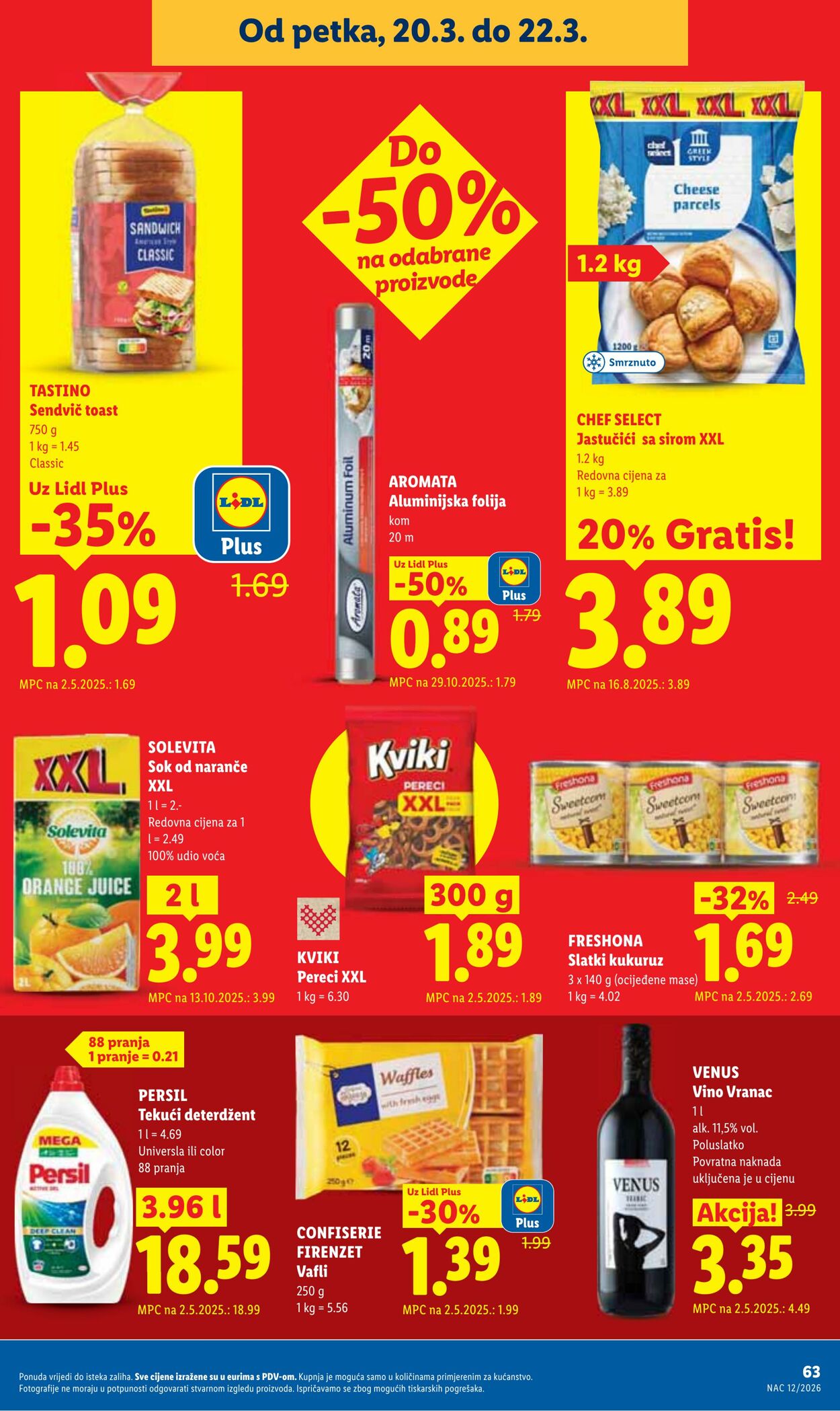Katalog Lidl 13.03.2026 - 21.03.2026