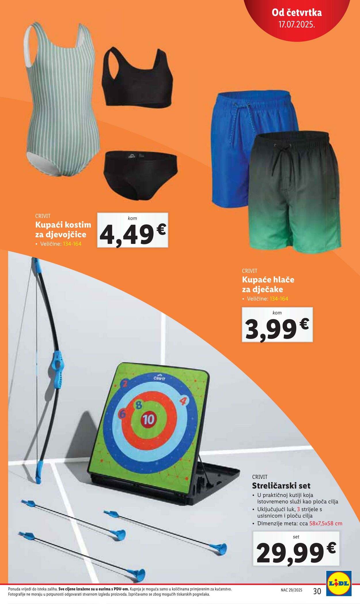 Katalog Lidl 17.07.2025 - 31.07.2025