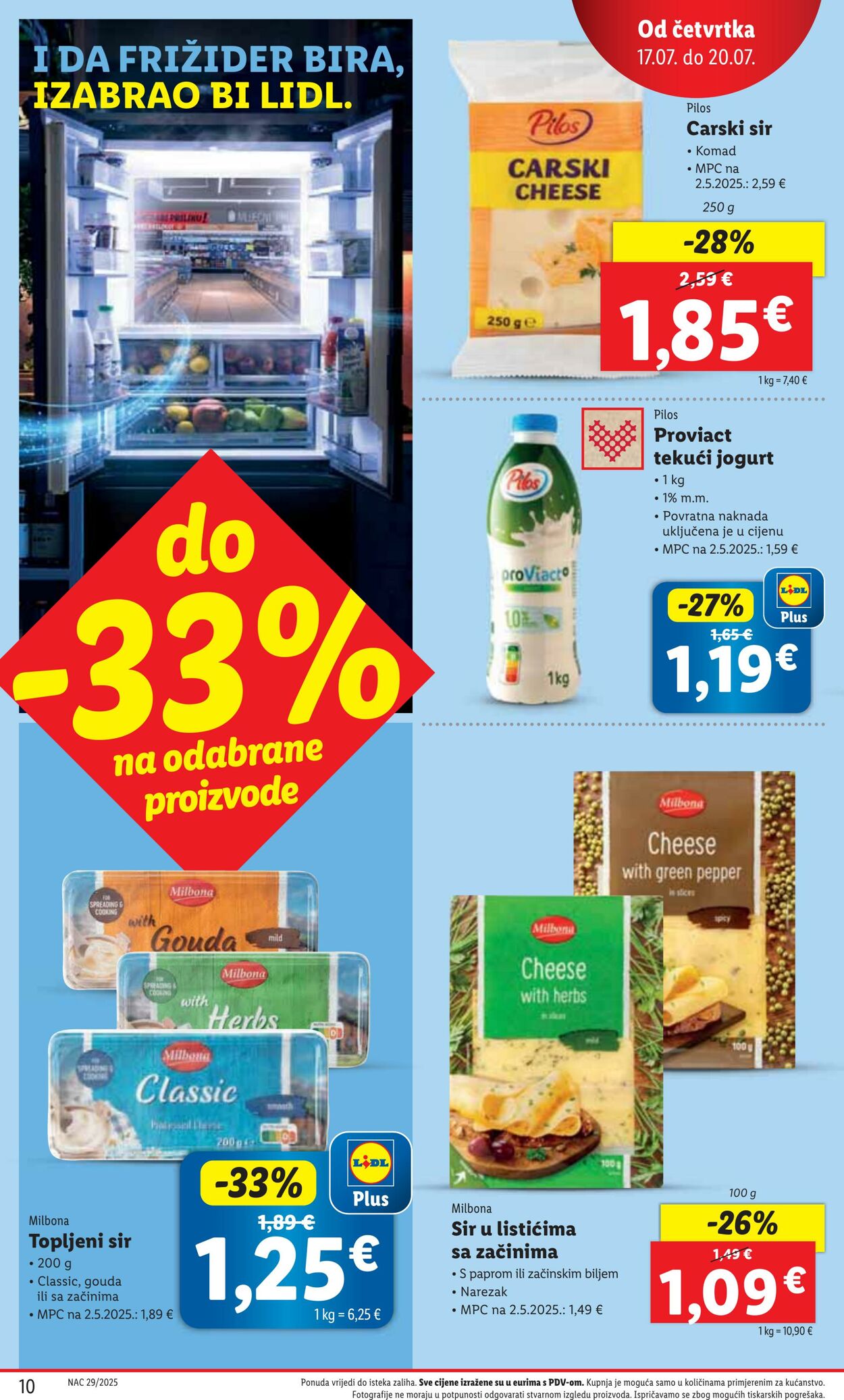 Katalog Lidl 17.07.2025 - 31.07.2025