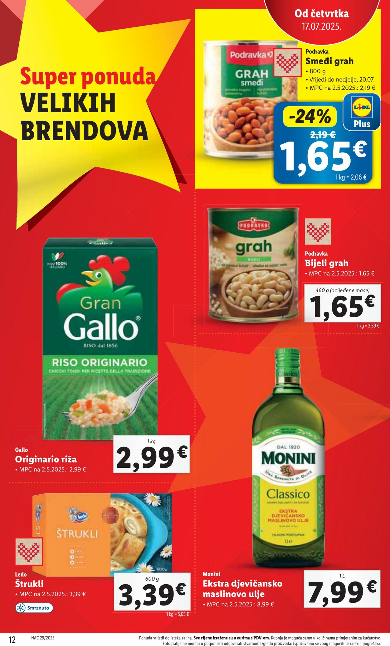 Katalog Lidl 17.07.2025 - 31.07.2025