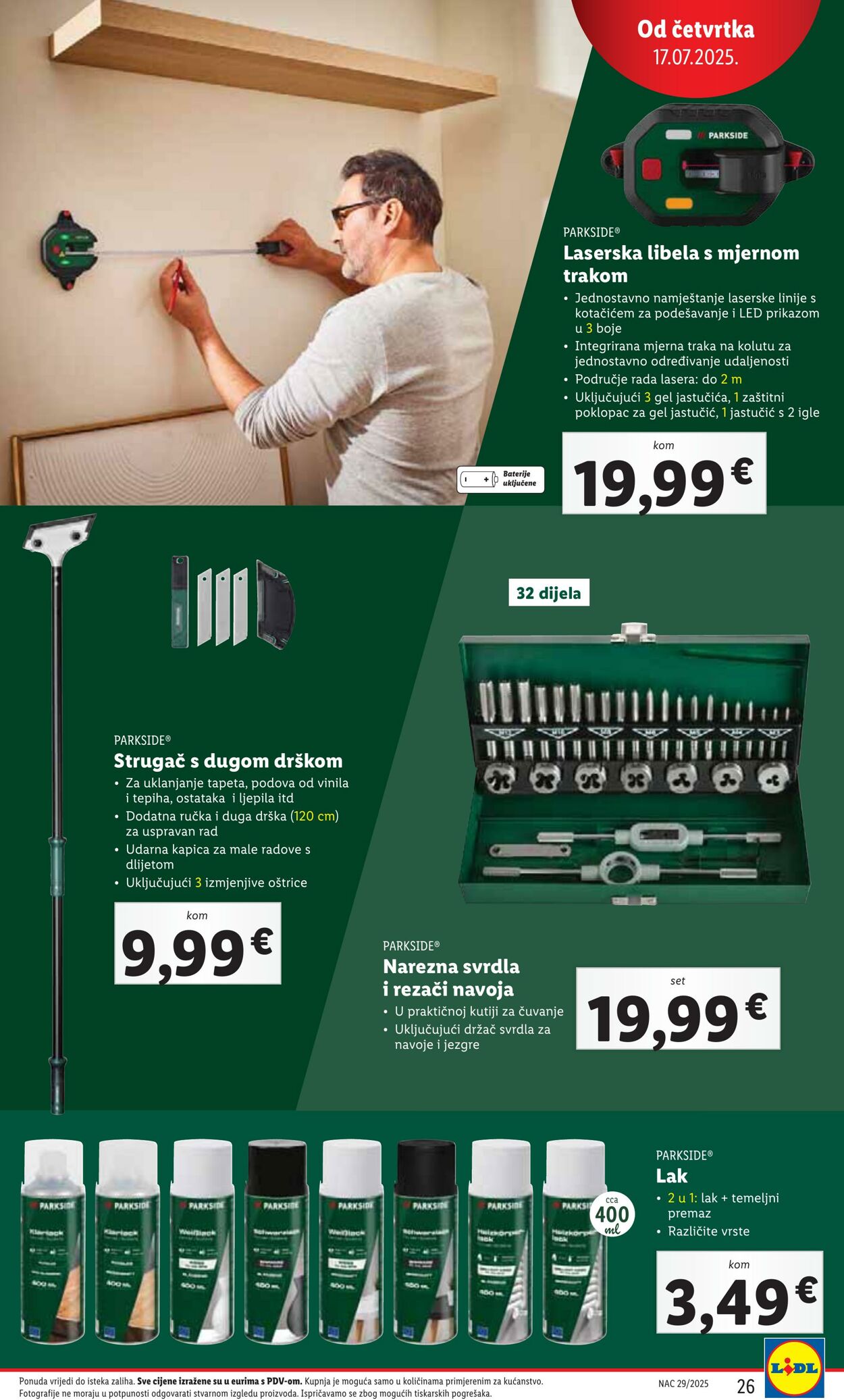 Katalog Lidl 17.07.2025 - 31.07.2025