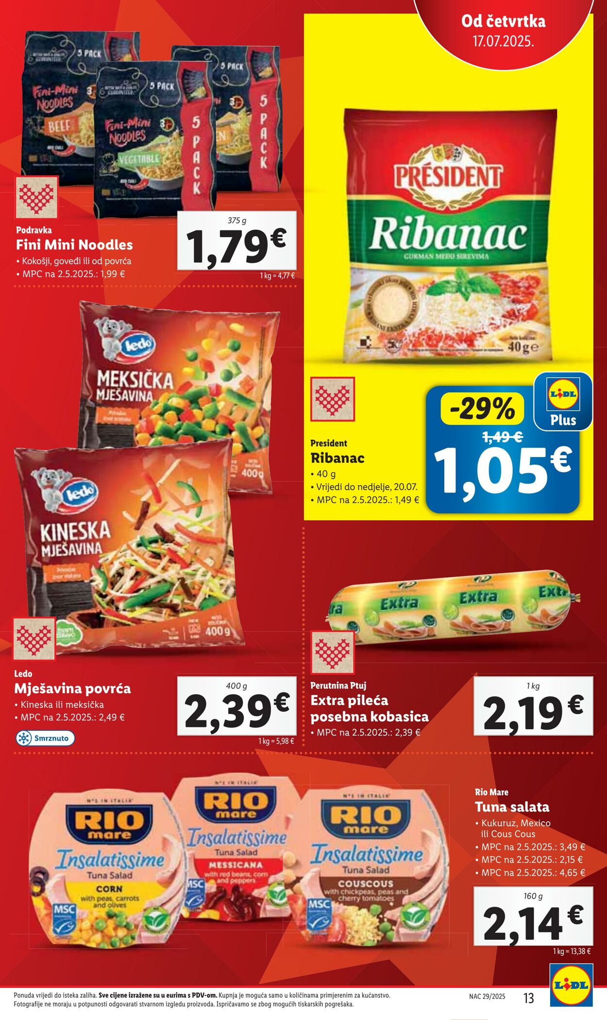 Katalog Lidl 17.07.2025 - 31.07.2025