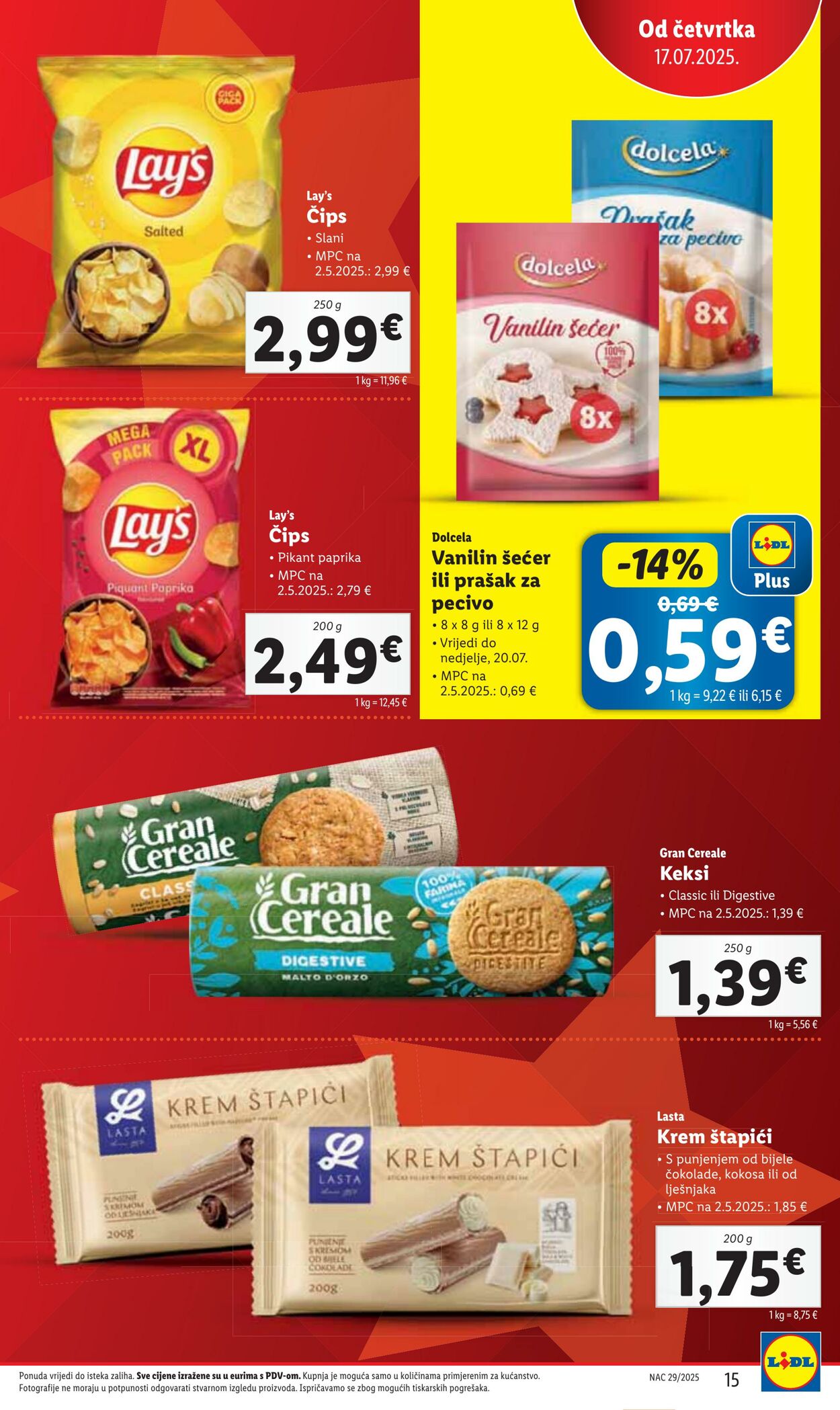 Katalog Lidl 17.07.2025 - 31.07.2025
