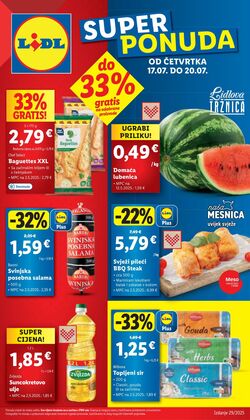 Katalog Lidl 17.07.2025 - 31.07.2025