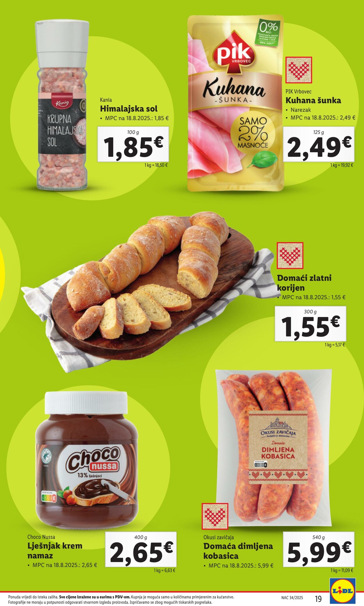 Katalog Lidl 18.08.2025 - 01.09.2025