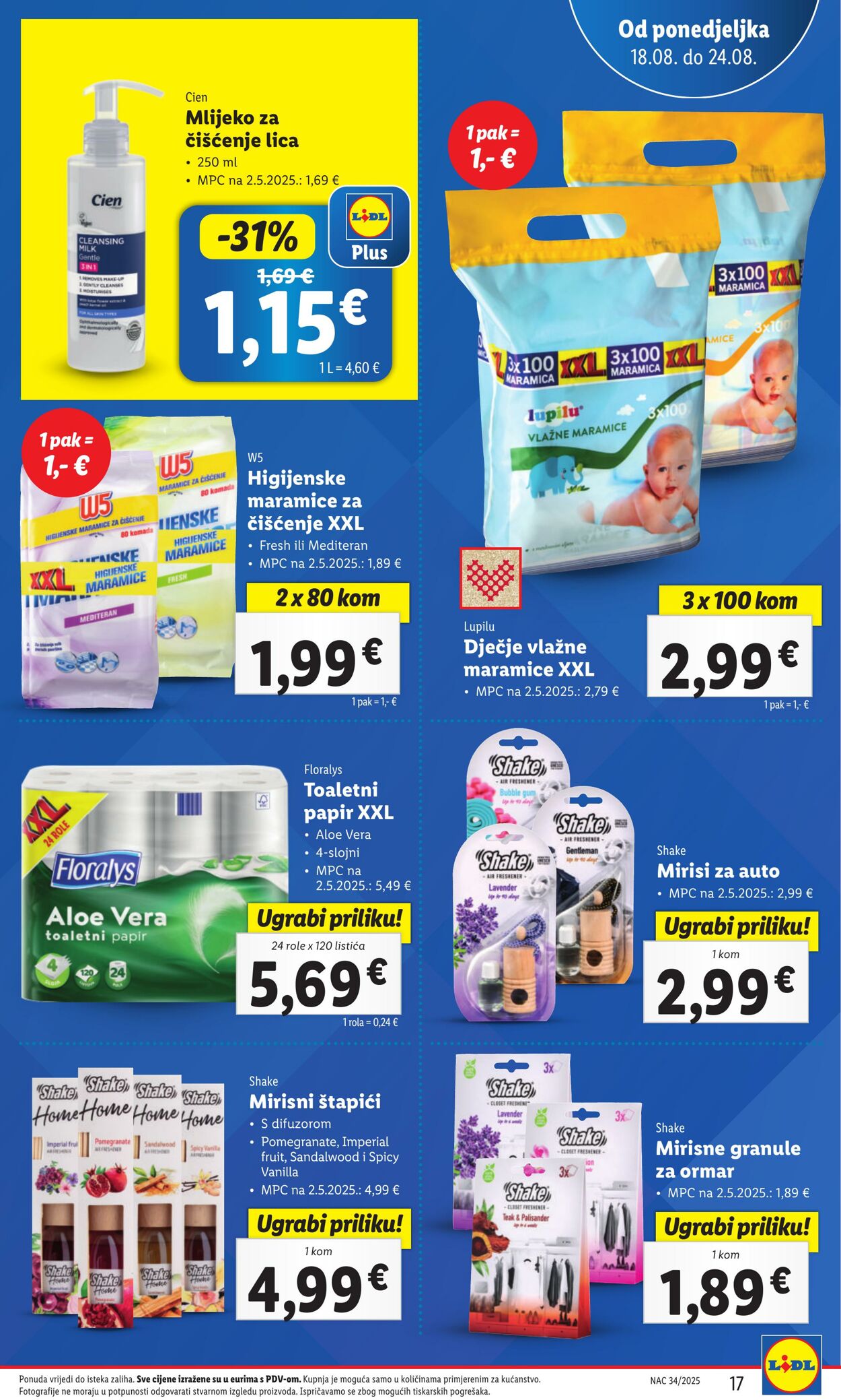 Katalog Lidl 18.08.2025 - 01.09.2025