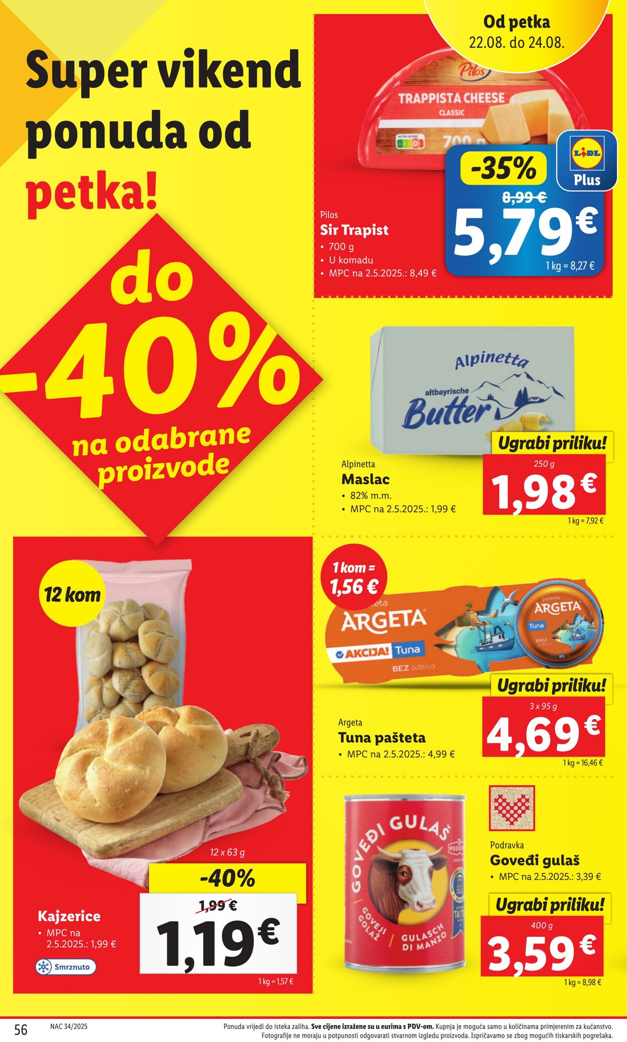 Katalog Lidl 18.08.2025 - 01.09.2025