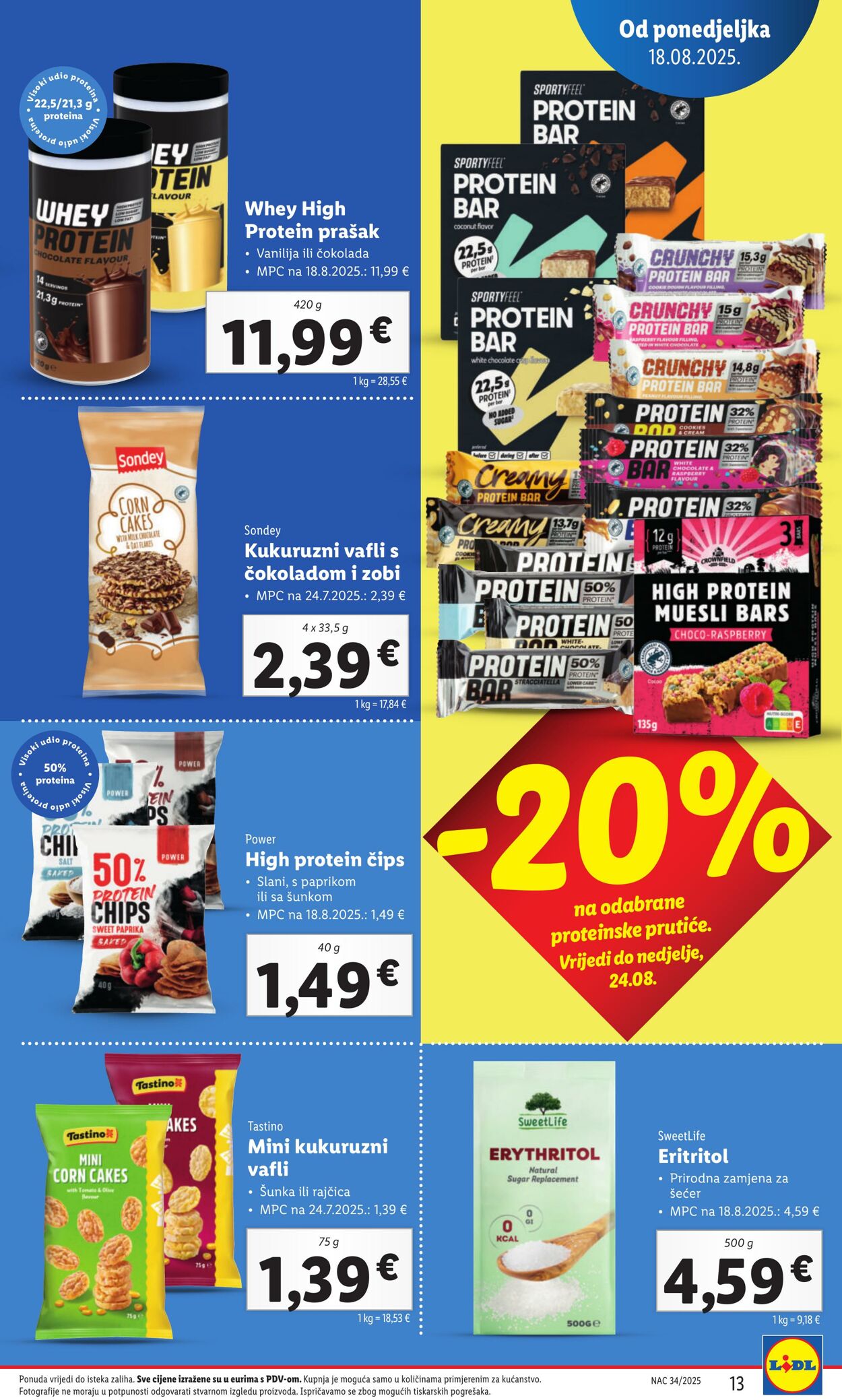 Katalog Lidl 18.08.2025 - 01.09.2025