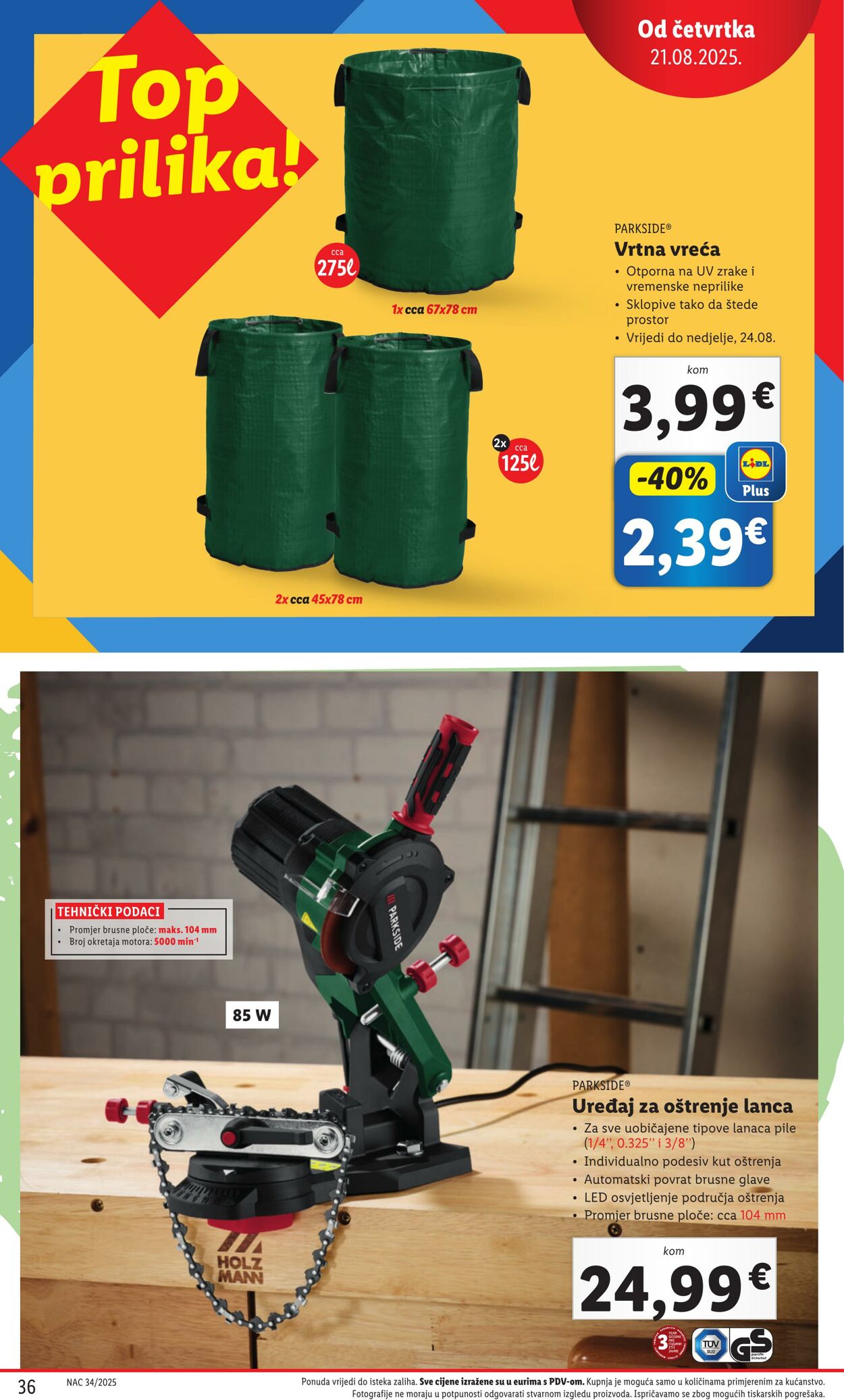 Katalog Lidl 20.08.2025 - 03.09.2025