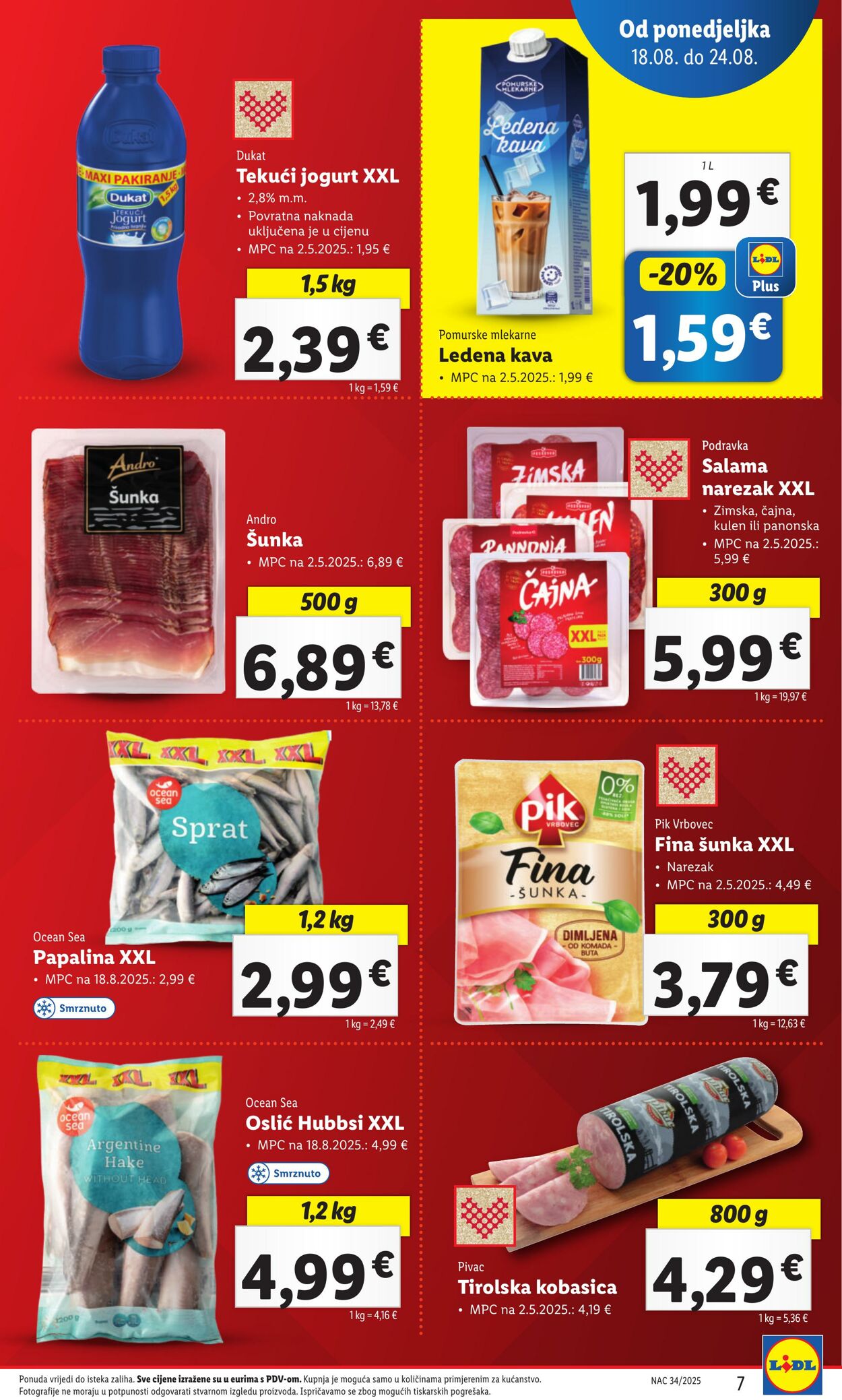 Katalog Lidl 20.08.2025 - 03.09.2025