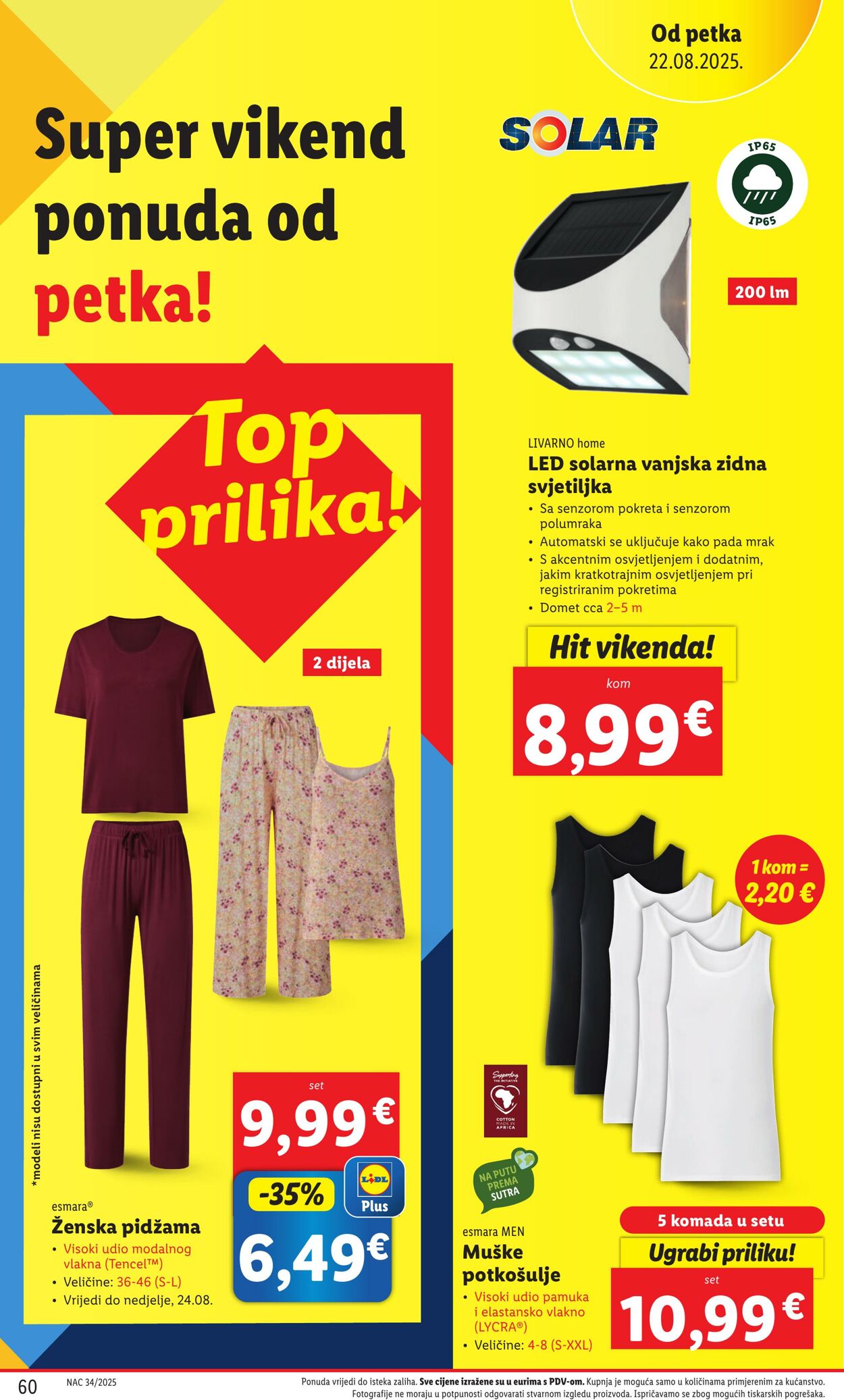 Katalog Lidl 20.08.2025 - 03.09.2025