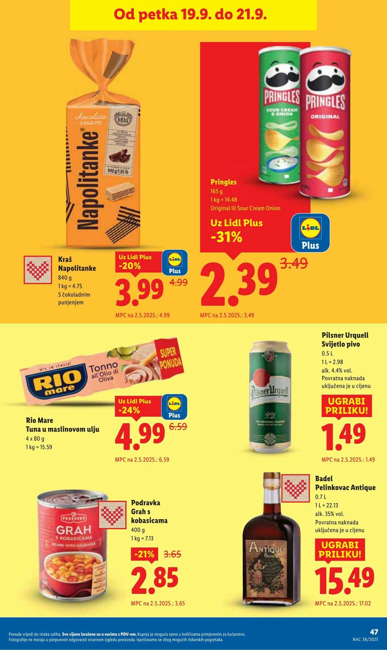 Katalog Lidl 18.09.2025 - 02.10.2025