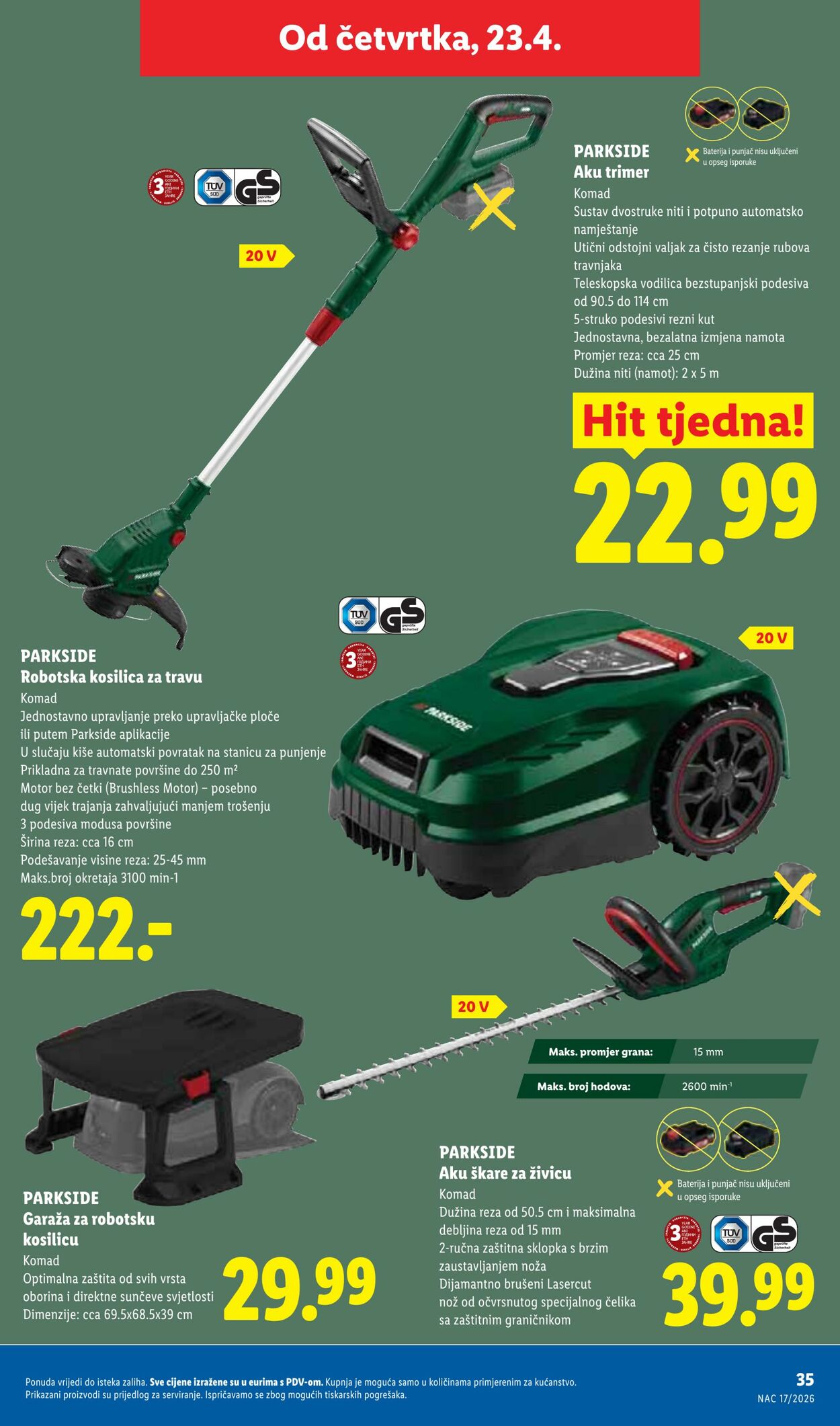 Katalog Lidl 16.04.2026 - 24.04.2026