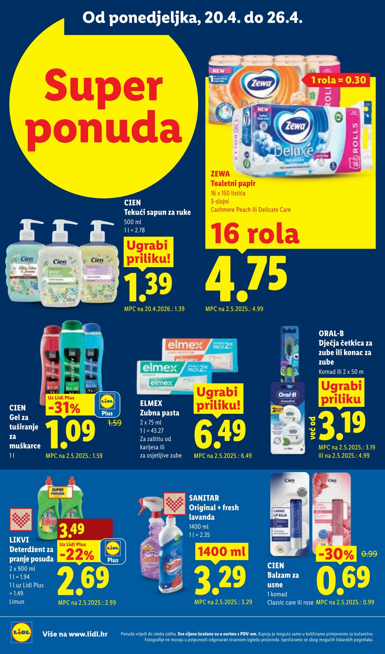 Katalog Lidl 16.04.2026 - 24.04.2026